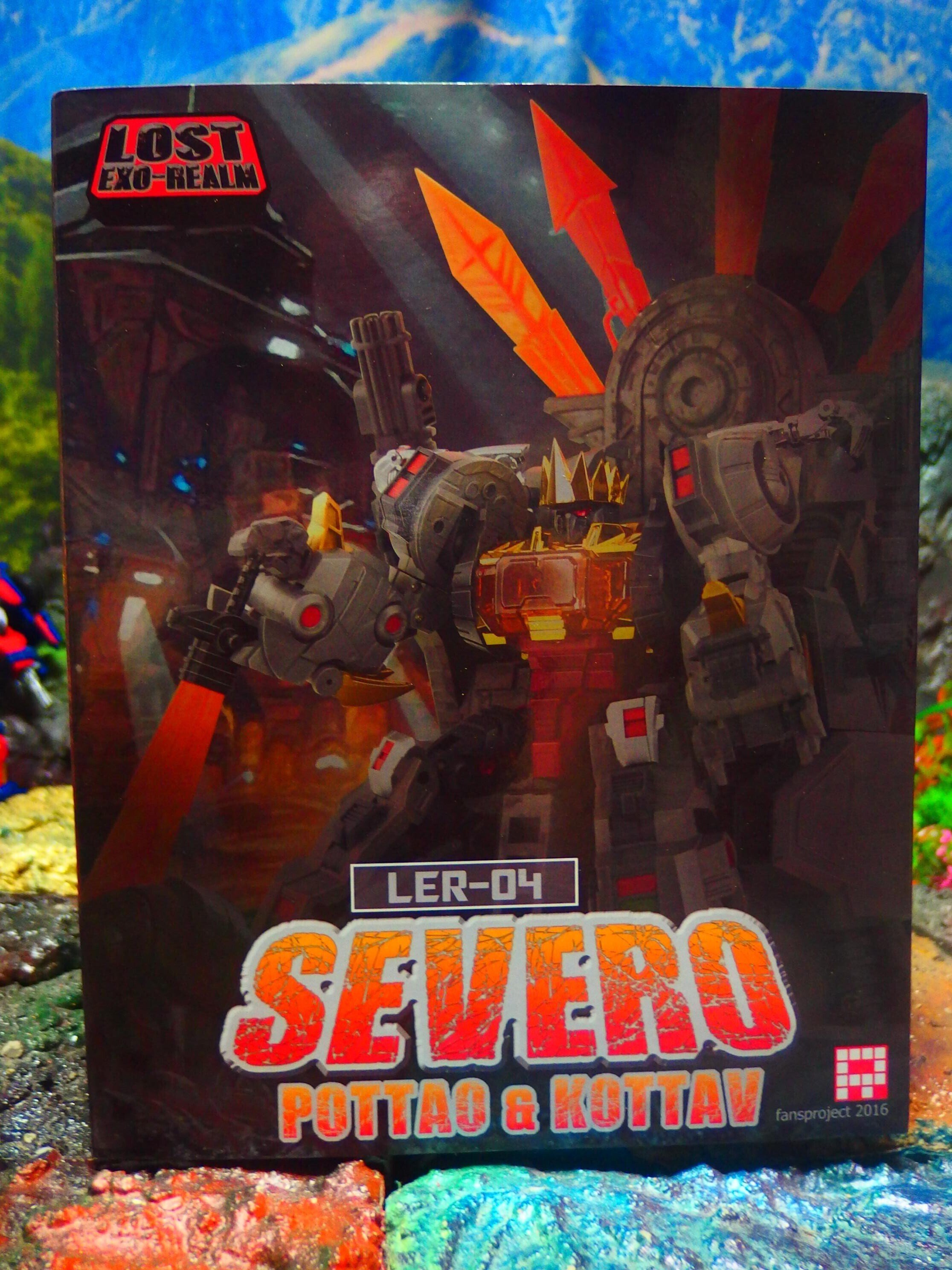 FANS PROJECT LER-04 Severo グリムロック 未使用 箱痛