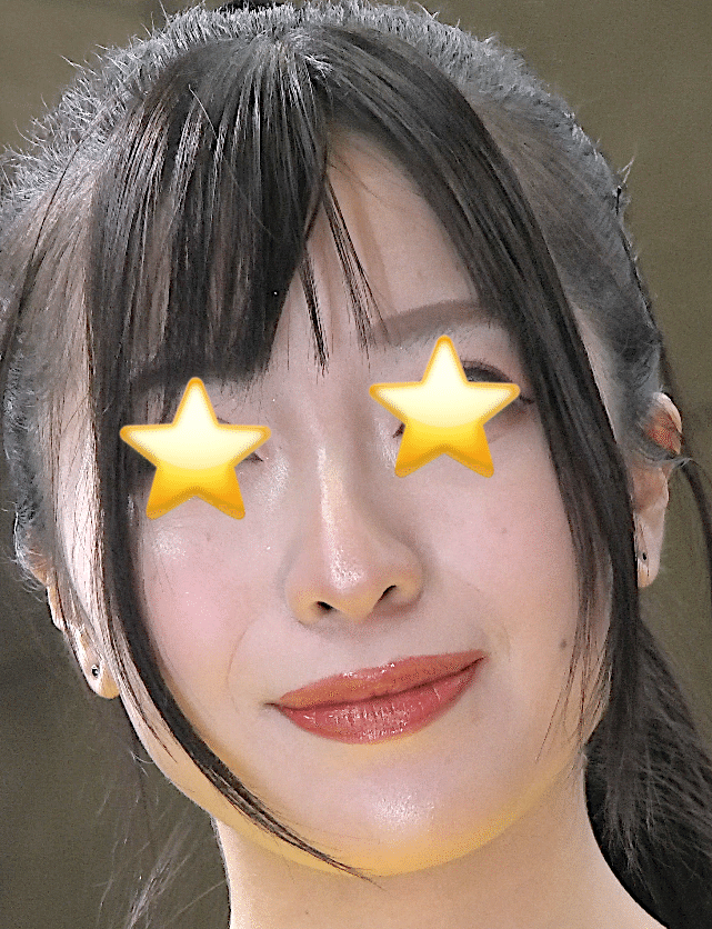 高画質　顔接写 