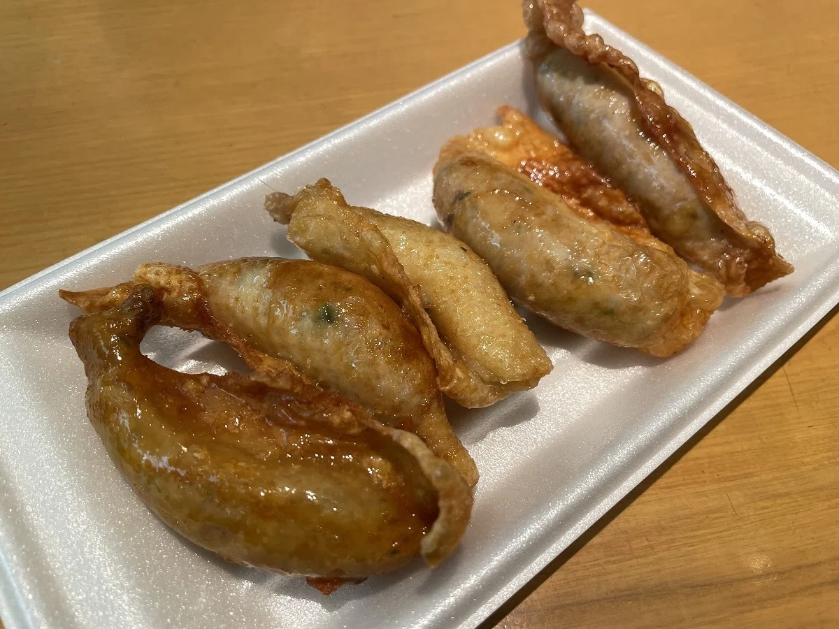 築地食堂 源ちゃん 鶏皮餃子