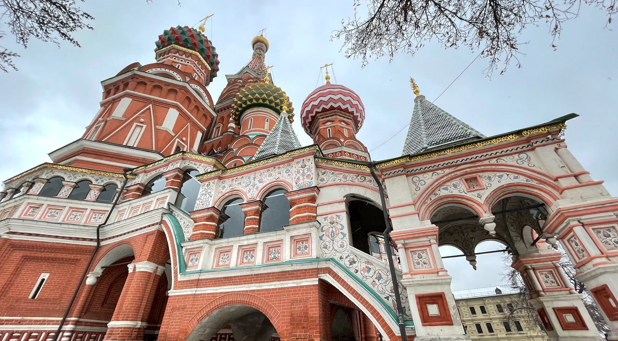 ヴィンテージロシア製 聖ワシリイ大聖堂 エナメル銅板壁掛け 【公式通販】