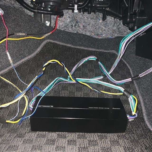 パワーアンプをバッ直で取り付けてみた｜matsuchan_jp