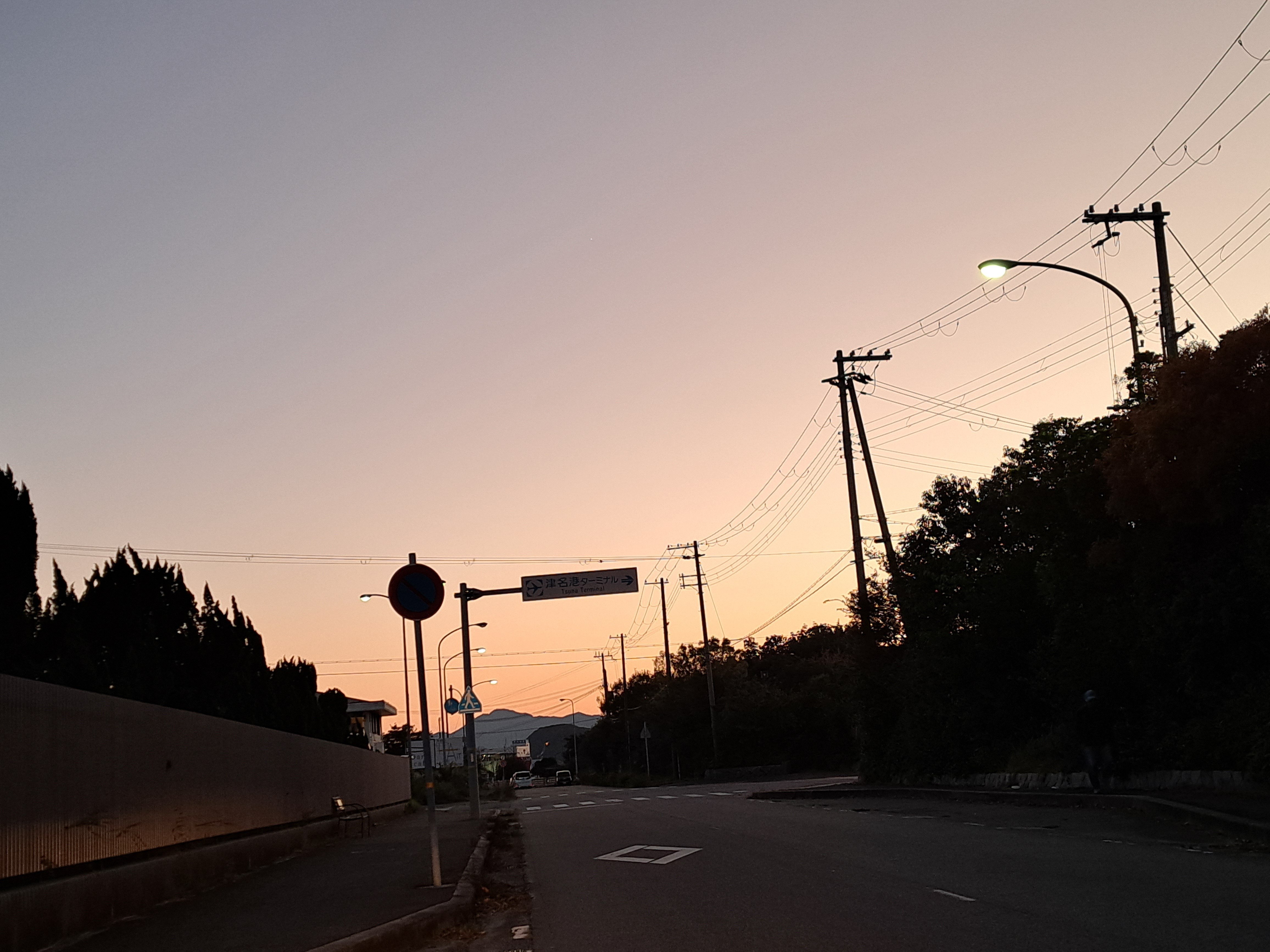 11月の夕暮れ①｜光守氏天貴（ひがしあき)