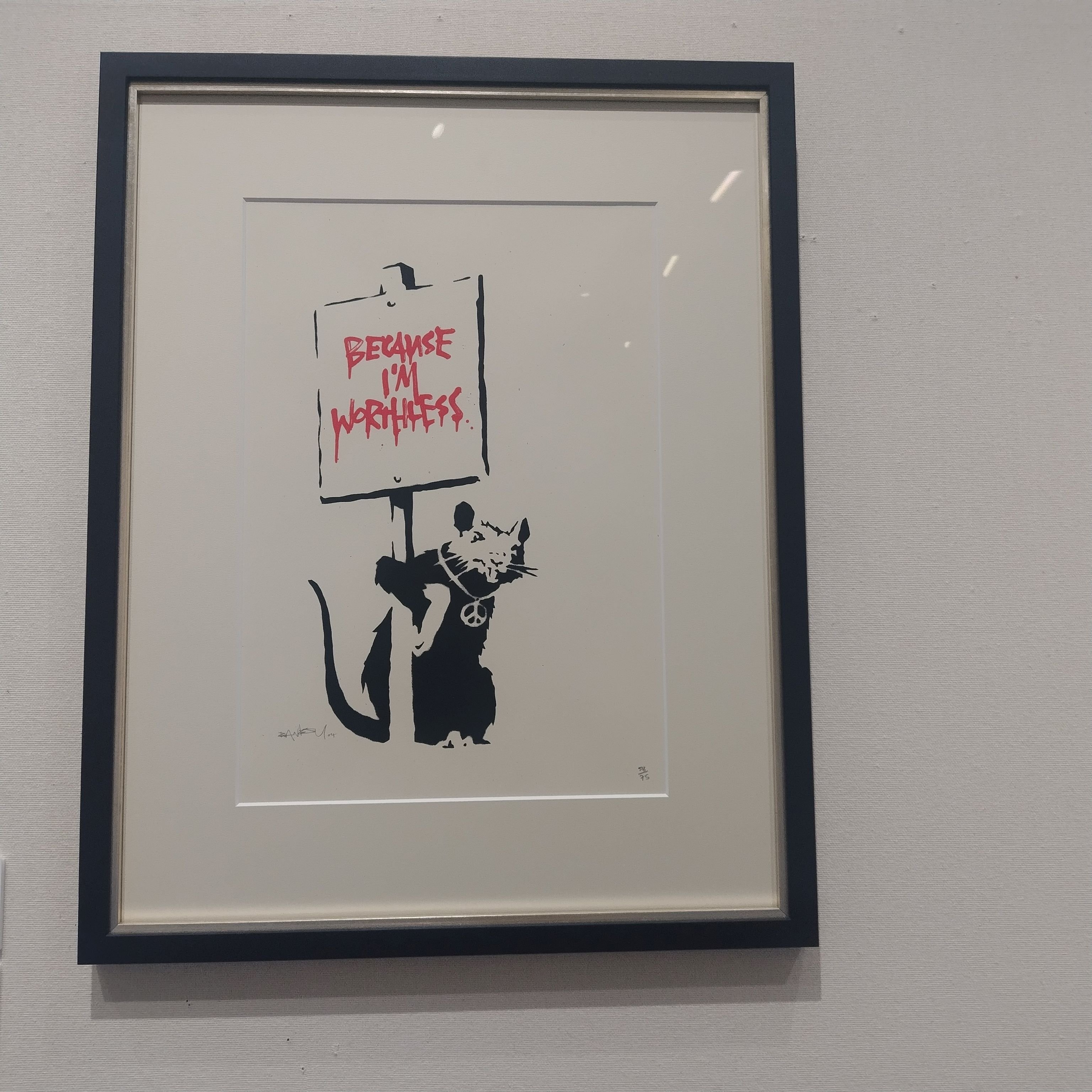 バンクシー展」から生駒山の見える公園へ｜深拍-mihaku-