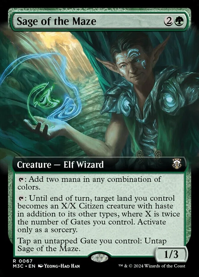 EDH】エルフの大ドルイド、ダイオヌス｜METALさや@EDH専民