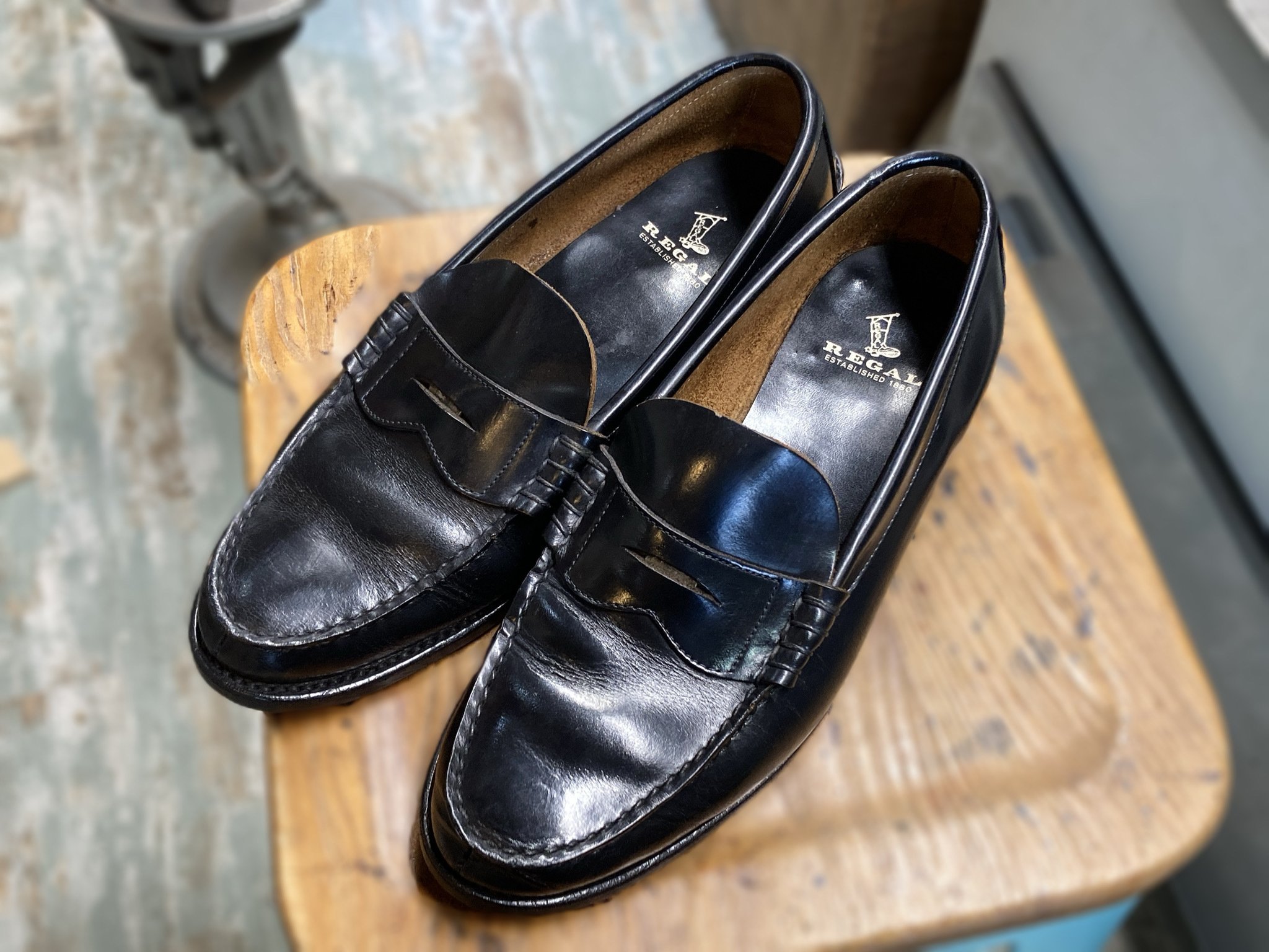 Resole/ソール交換】REGALローファーのオールソール｜CREA