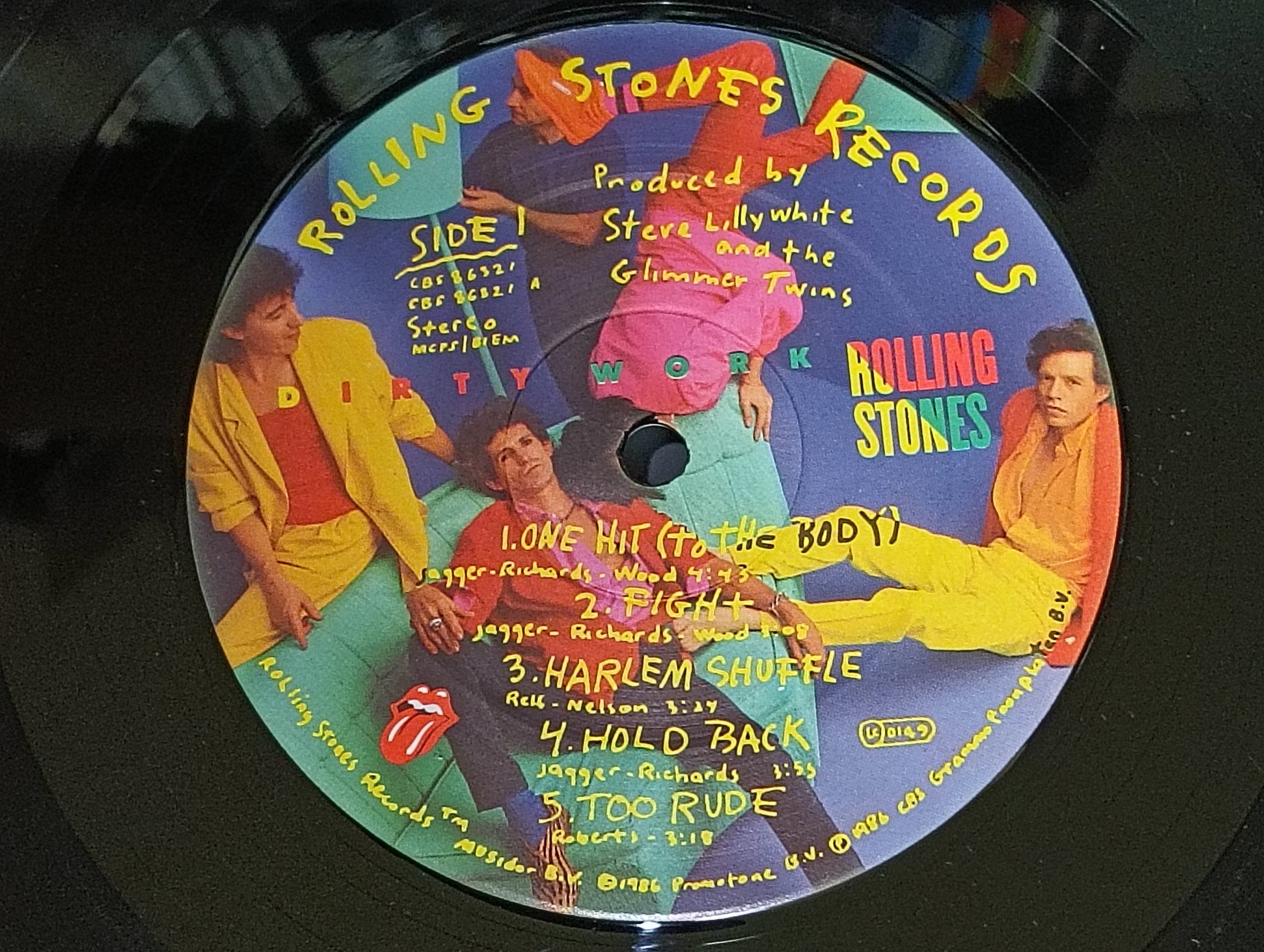 Dirty Work】(1986) Rolling Stones 暗黒期!?…キース主導の80