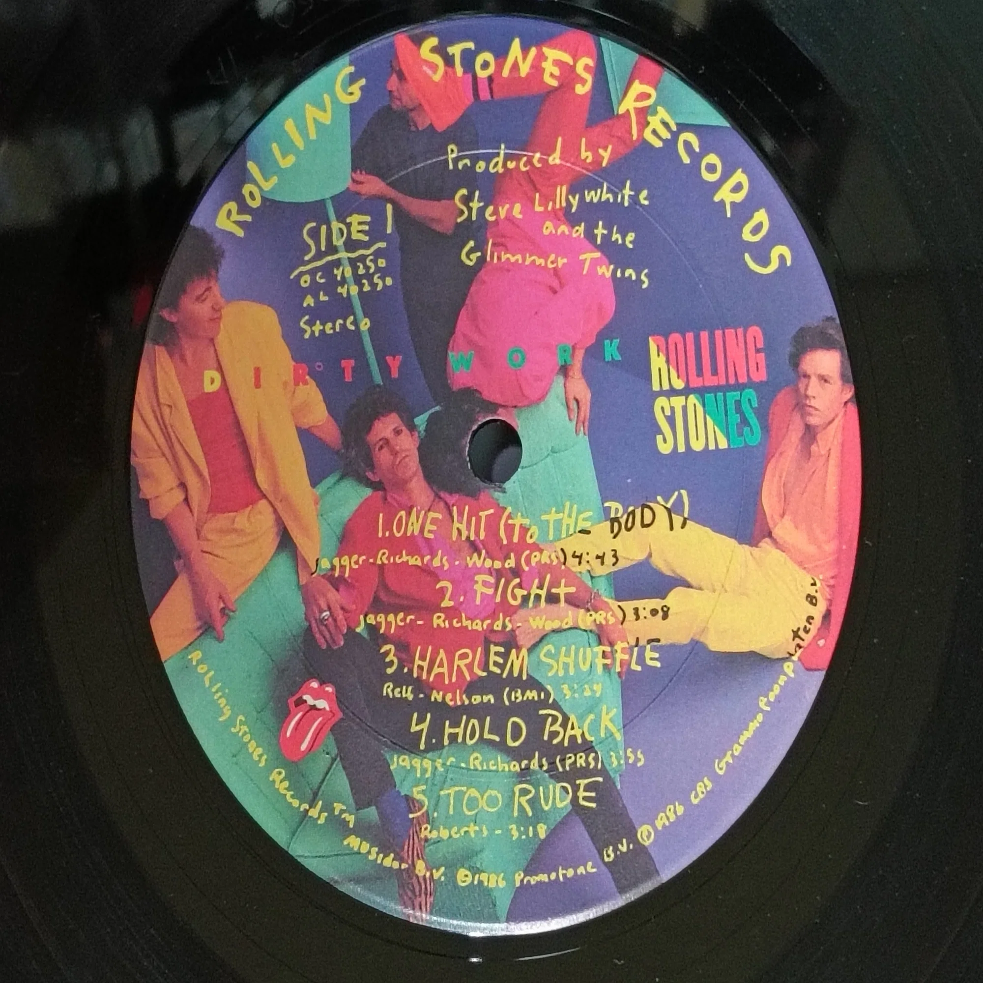 Dirty Work】(1986) Rolling Stones 暗黒期!?…キース主導の80年代硬質 