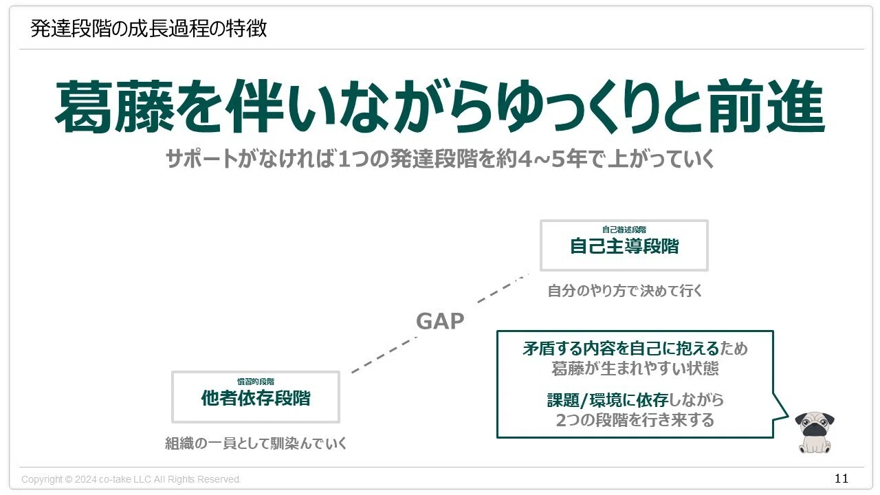 成人発達理論に基づく人材育成｜手嶋（株式会社co-take）｜人材育成