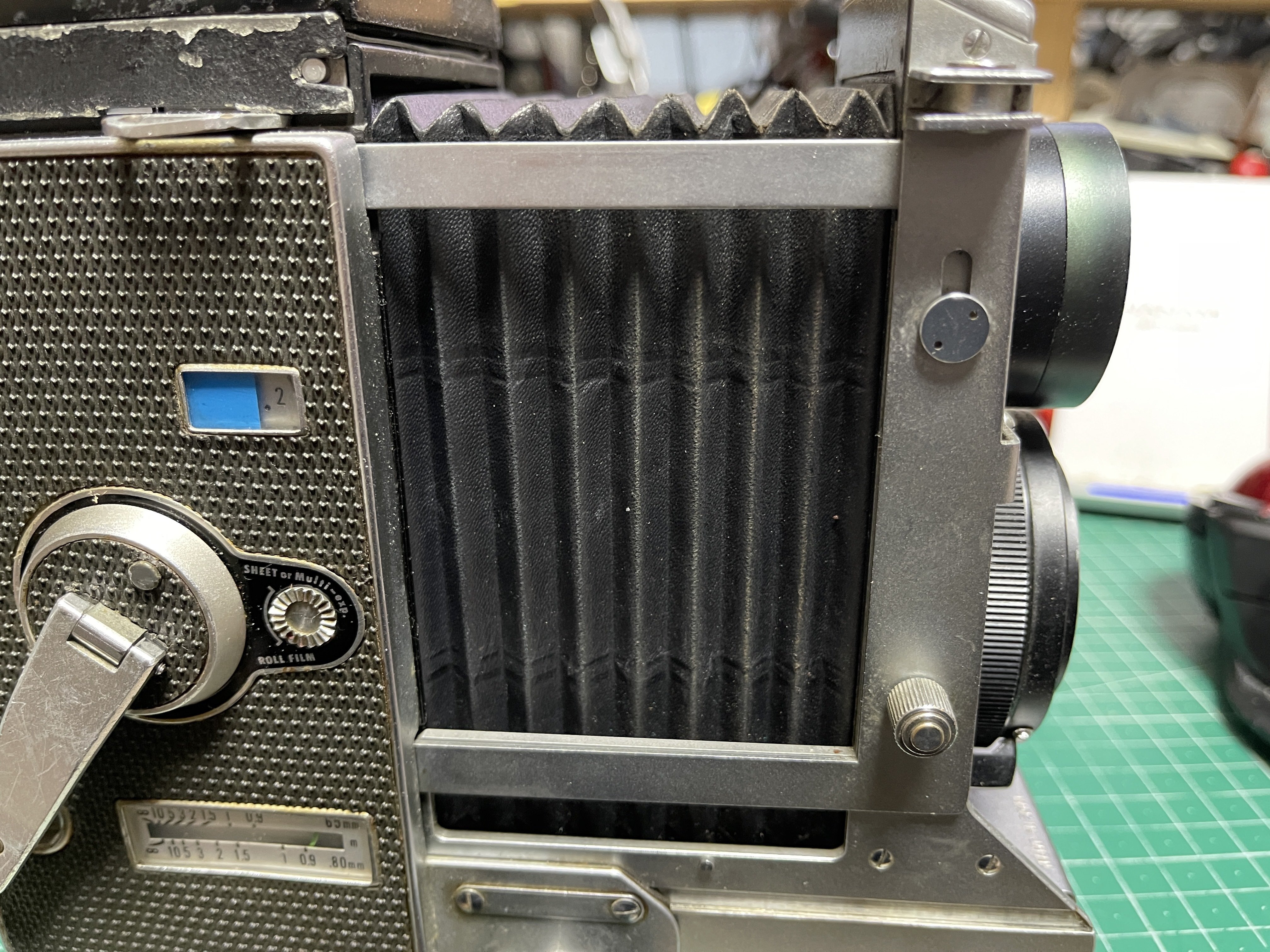 Mamiya C33の動作確認｜怪力熊男