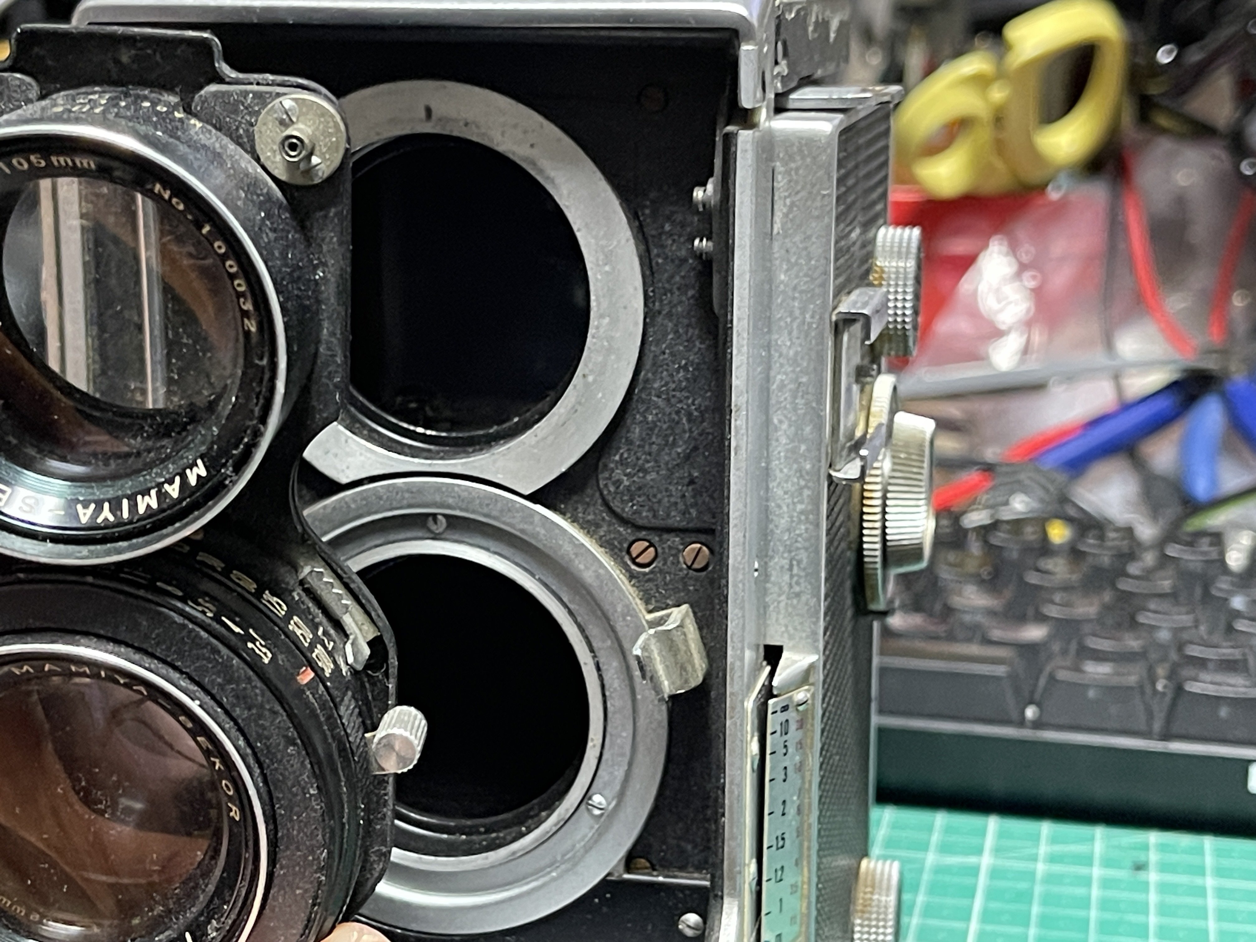Mamiya C33の動作確認｜怪力熊男