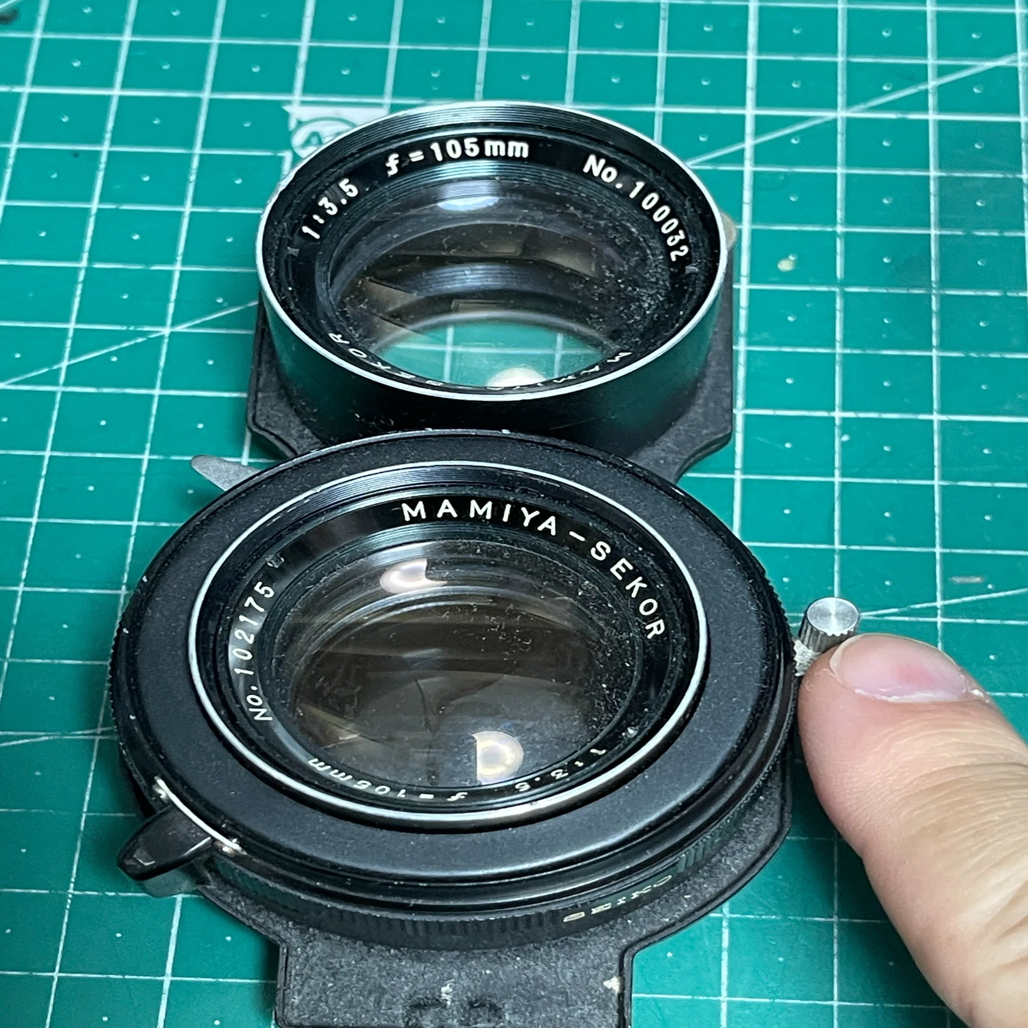 Mamiya C33の動作確認｜怪力熊男