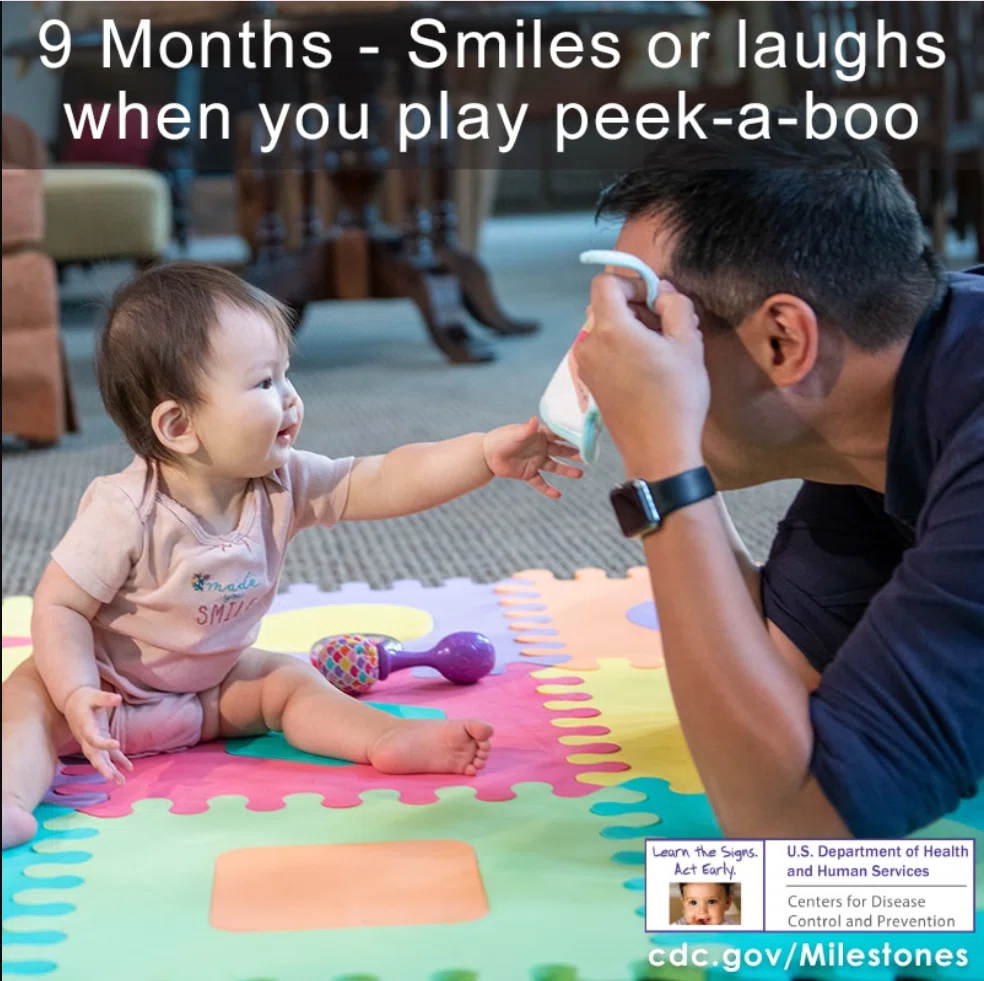 [CDC Announcement] Complete Guide to 9-Month-Old Developmental ...