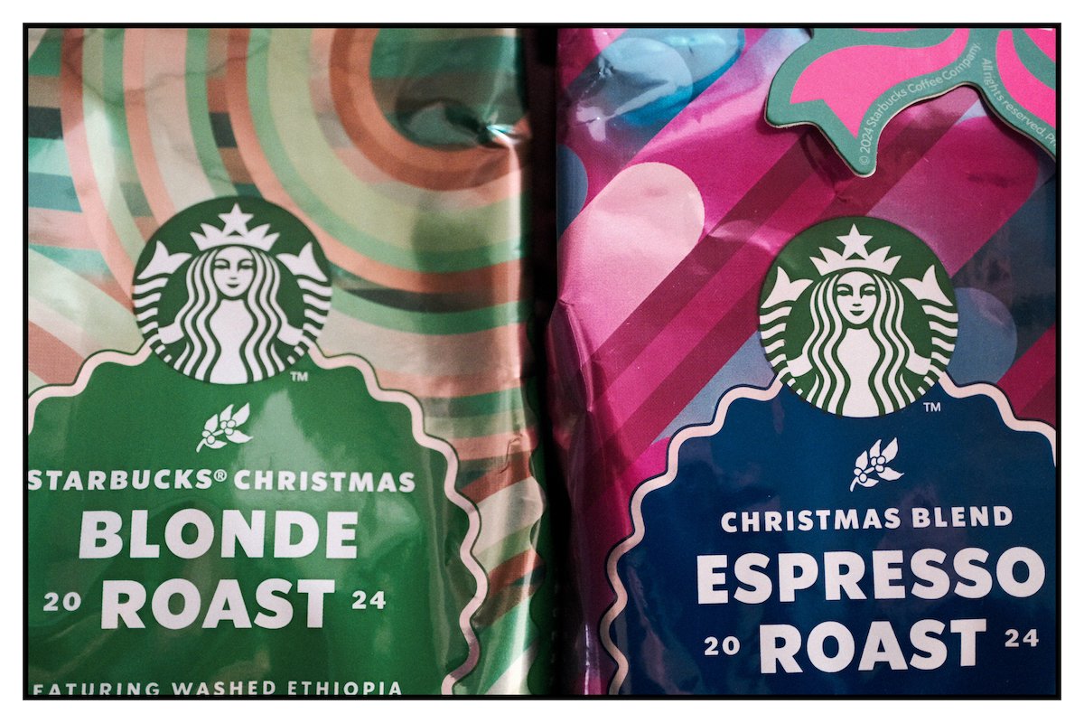 スタバのシーズンコーヒー豆-クリスマスブレンド2024