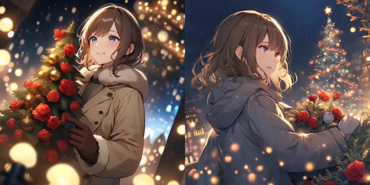 Animagune-XL 3.1 のアニメモデルのCLIPとSDXL_Base の CLIP のイラストの比較