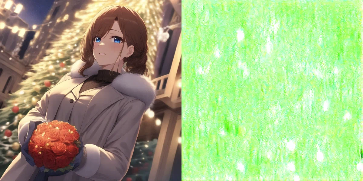 Illustrious-XL_v0.1 のアニメモデルのCLIPとSDXL_Base の CLIP のイラストの比較