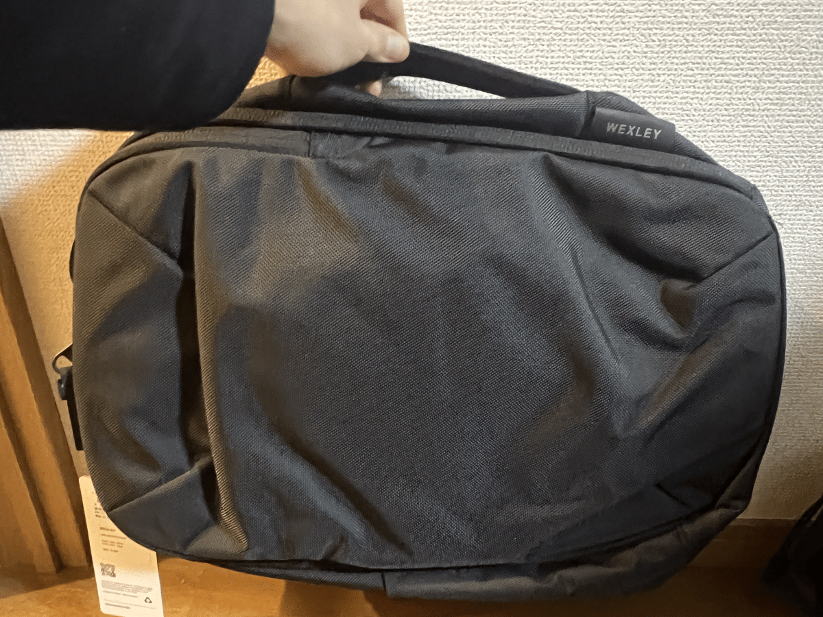 買ってよかったもの】WEXLEYのバックパック「 TAYLOR | PRO PACK