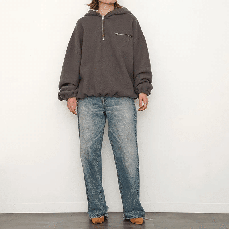 タウンユースフリース【INSCRIRE】Freece Hoodie ｜THIRTY' THIRTY'