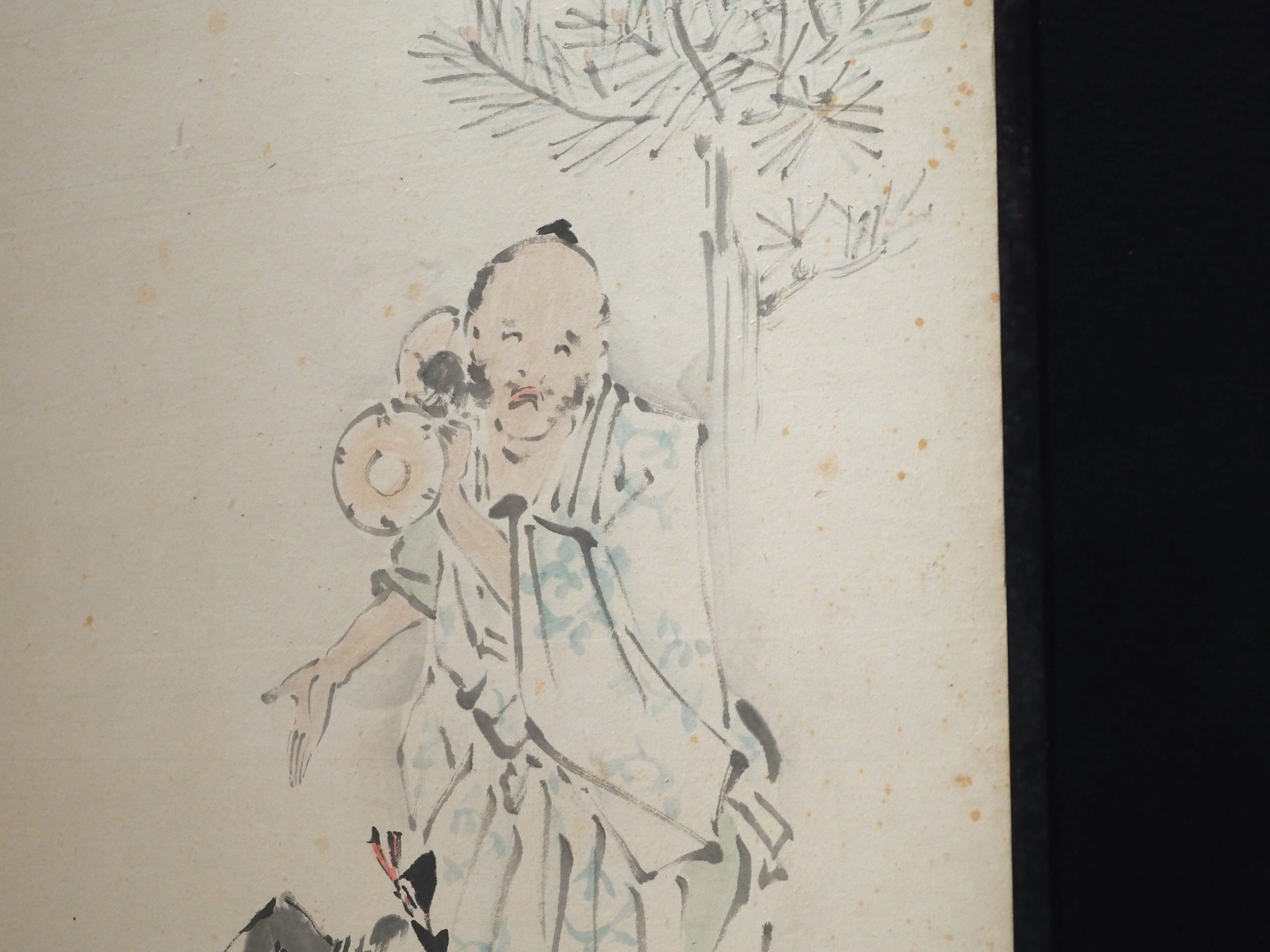 模写/円山応挙/圓山應擧/人物図/風俗画/布袋屋掛軸HD-282 円山応挙の弟弟子……田中訥言さんについて @トーハク｜かわかわ