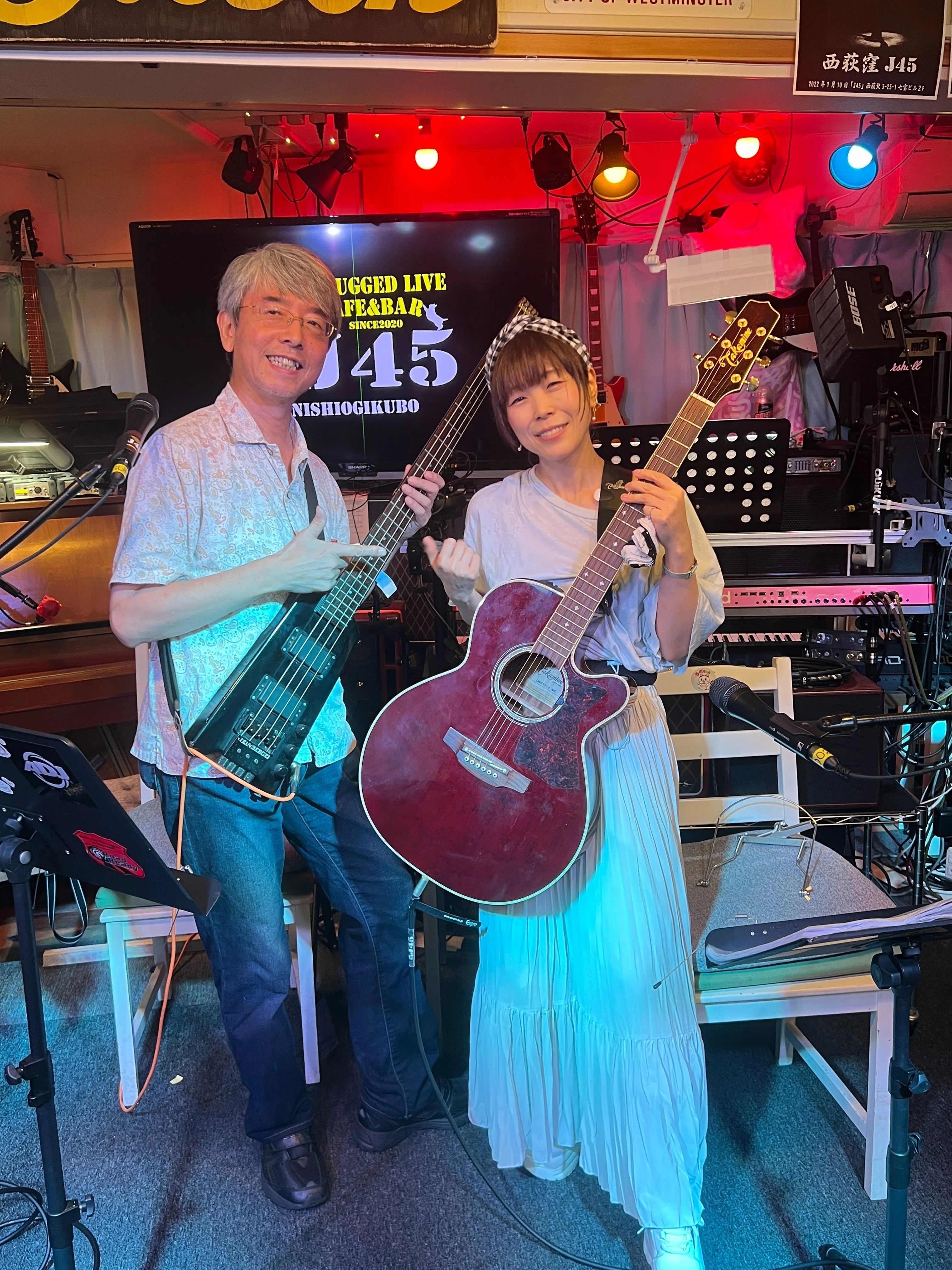 12/22(日)東京都杉並区・西荻窪J45にて【ウクレレだけじゃないライブ