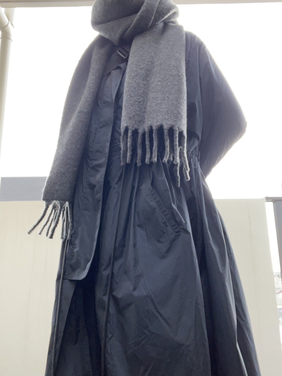 買って良かった Uniqlo スフレヤーンチャンキーストール｜mori