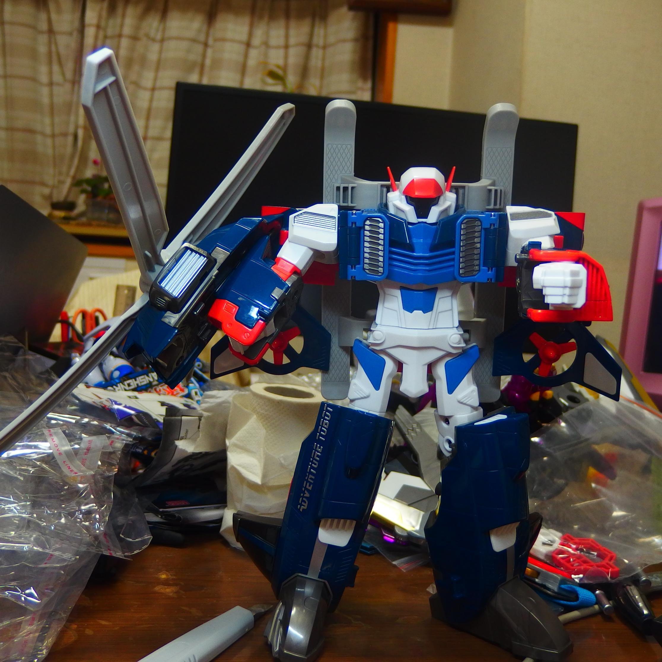 中韓国可変ロボ レビュー予定パッケージ先行公開 片付けEX過去フォルダ