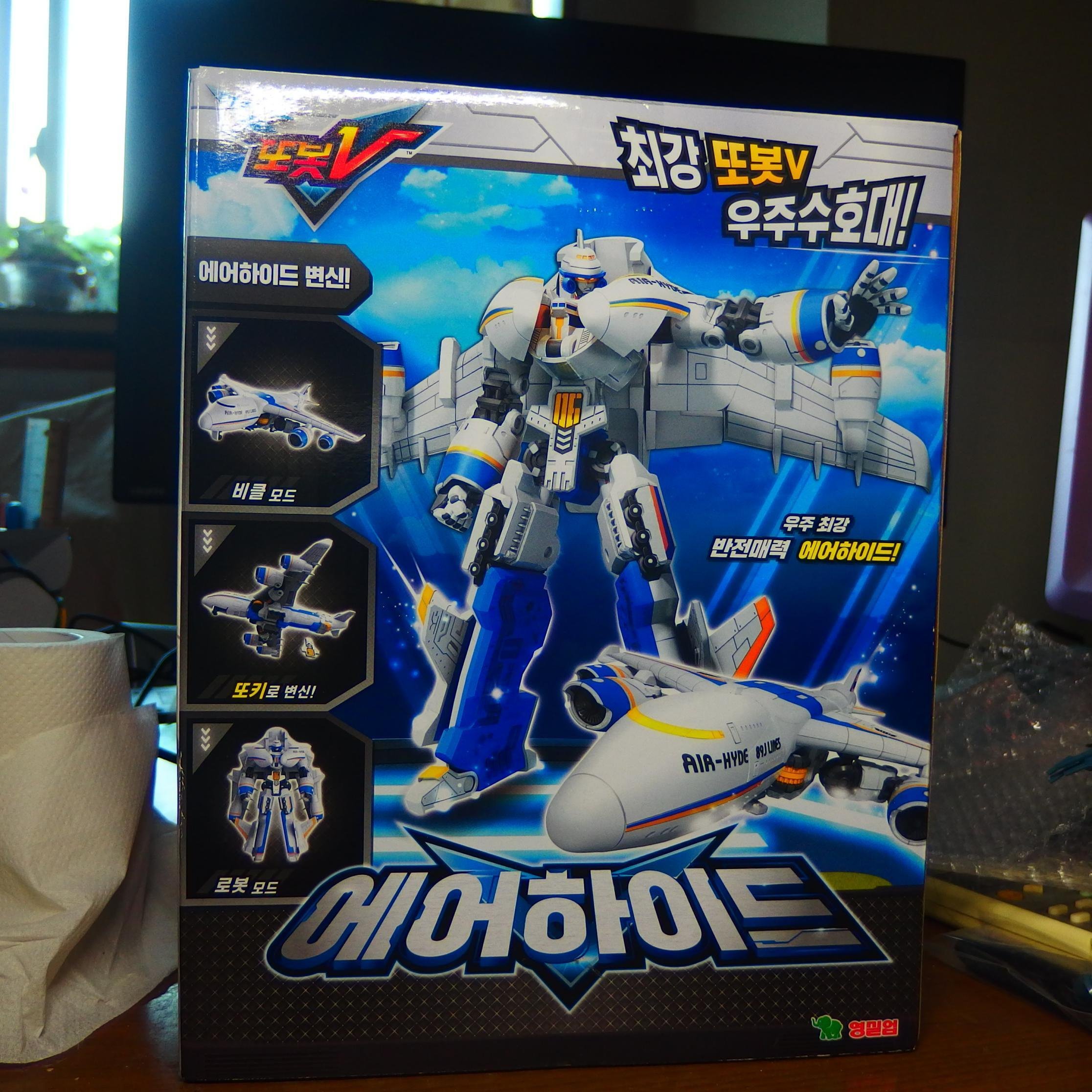 中韓国可変ロボ レビュー予定パッケージ先行公開 片付けEX過去フォルダ