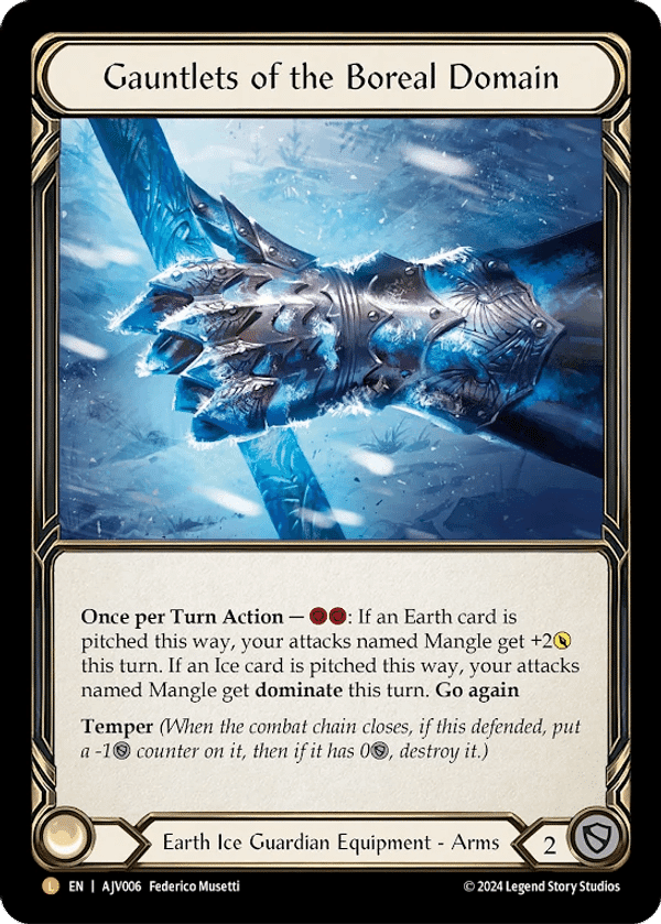 FLESH AND BLOOD Ice Guardian セット FLESH AND BLOOD Ice Guardian セット（Flesh and Blood Single
