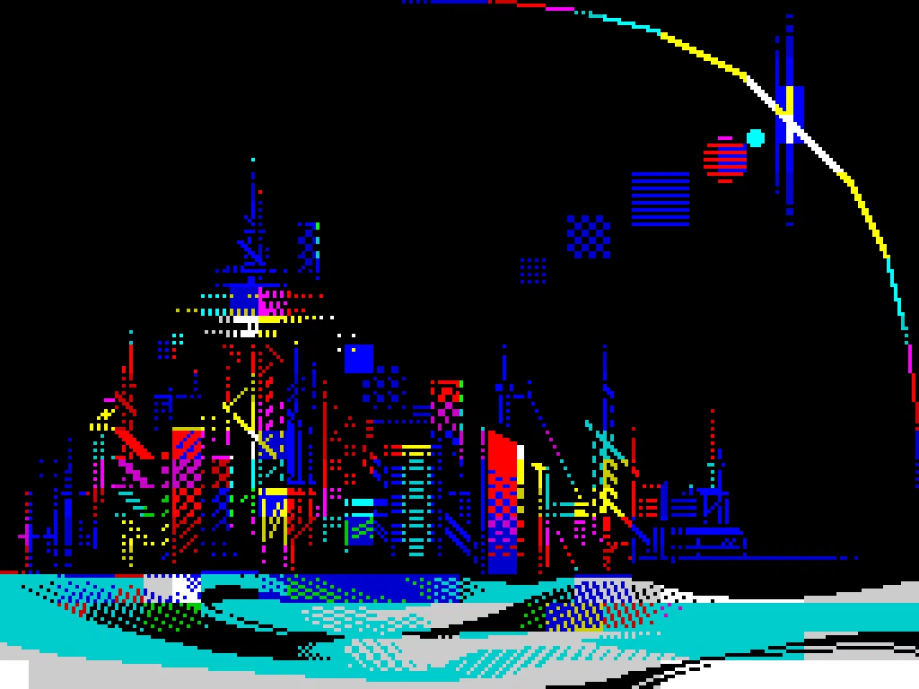 レトロゲーム機の制約に則ったドット絵を描く（MSX SCREEN2）｜Rui8bit