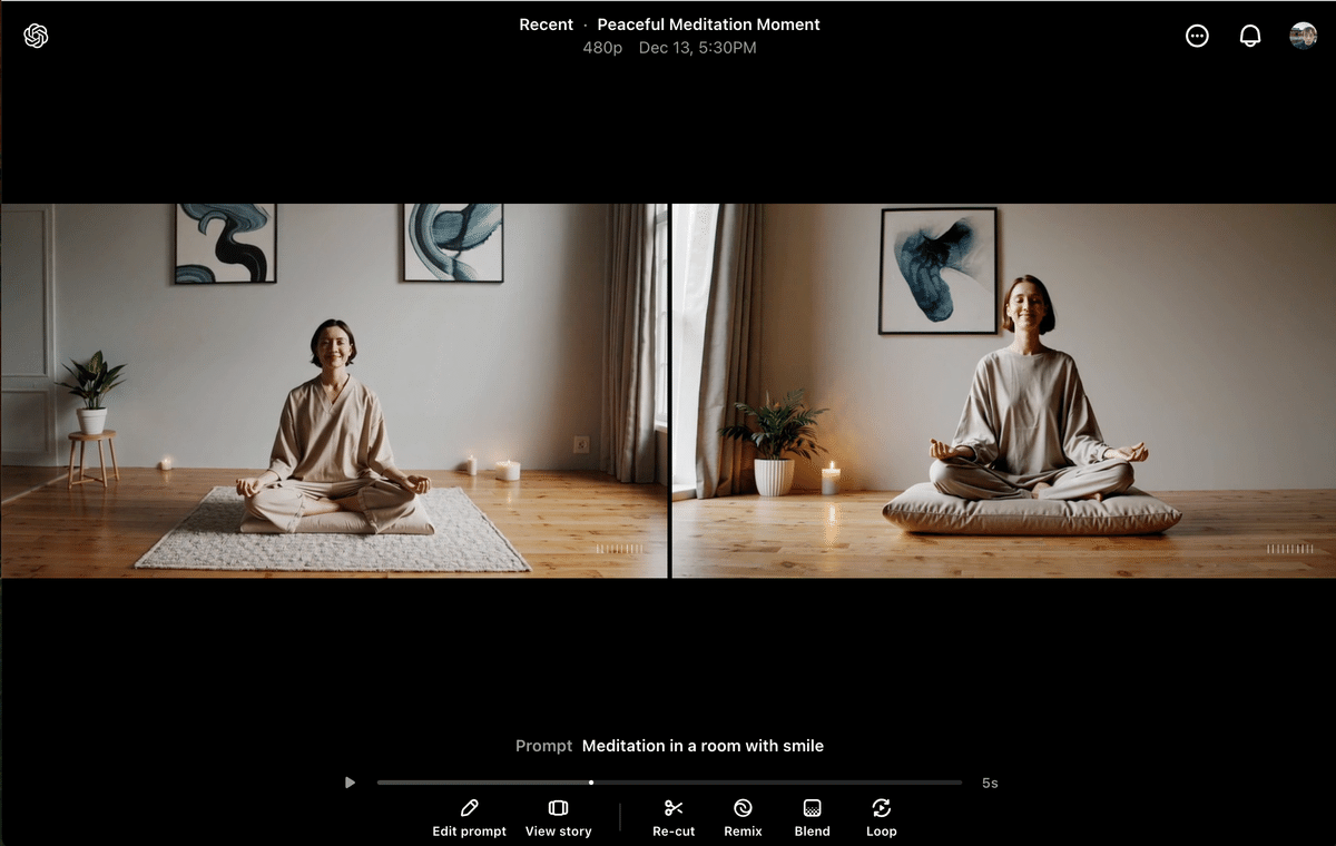 動作生成AIサービスSoraを使ってみました｜けんいち
