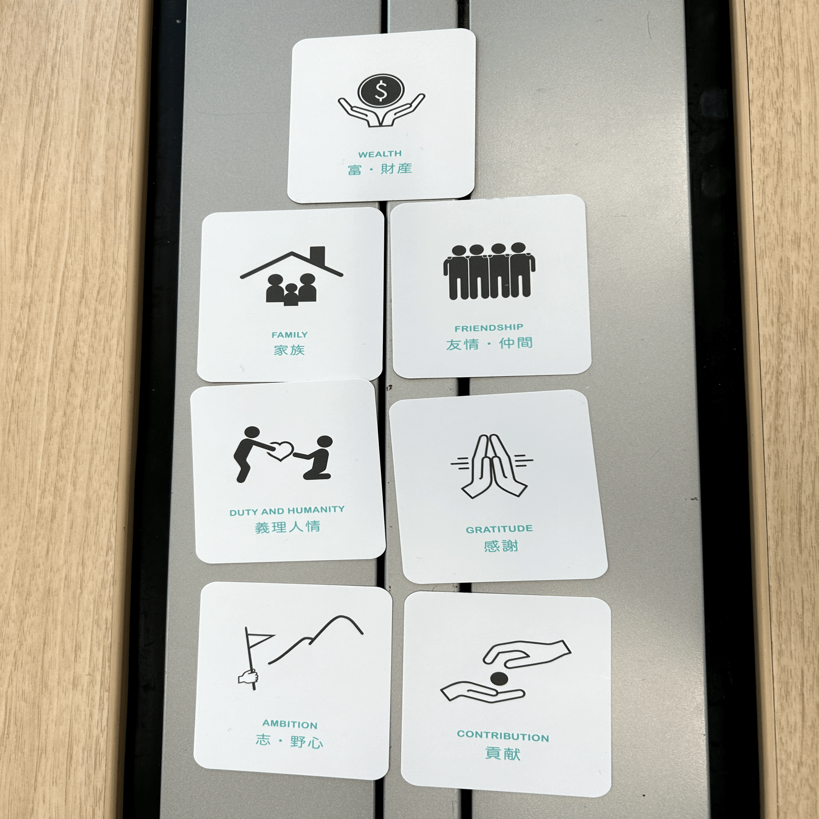 Design Teamで人生観を探るゲームを遊びました！｜モノグサ株式会社