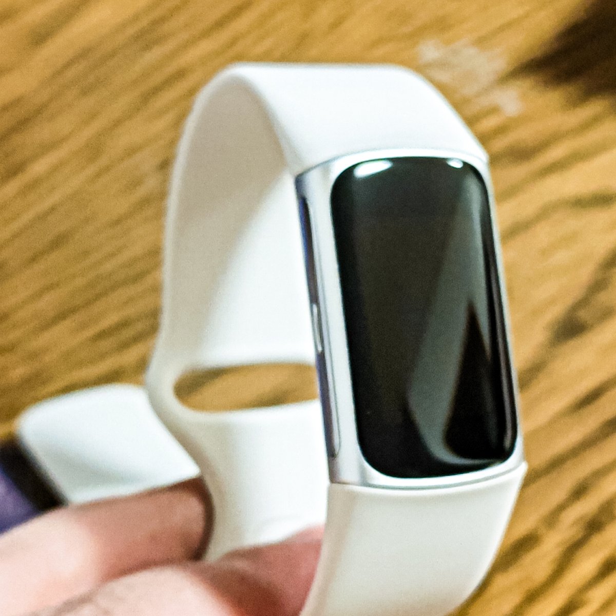 Fitbit Charge 6 トラッカー ポーセレン シルバー アルミニウム  