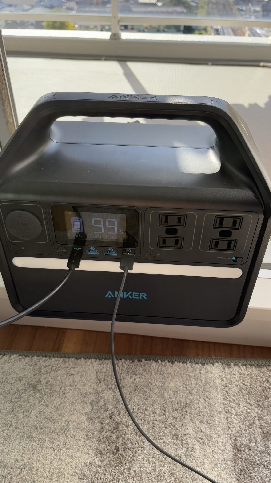 ポータブル電源】ベランダ発電から防災まで、1年間使用して