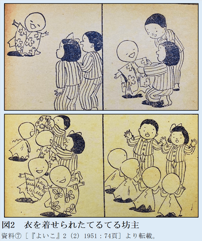 てるてる坊主 昭和26年のてるてる坊主【てるてるmemo＃27】｜てるてる坊主研究所