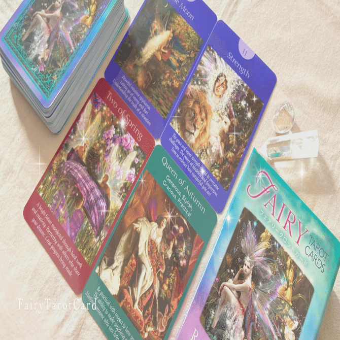 新しくお迎えしたタロットカードに聴いてみた♡フェアリー