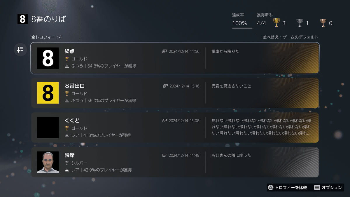PS5版『8番出口』『8番のりば』をプレイしました｜けこぜろ
