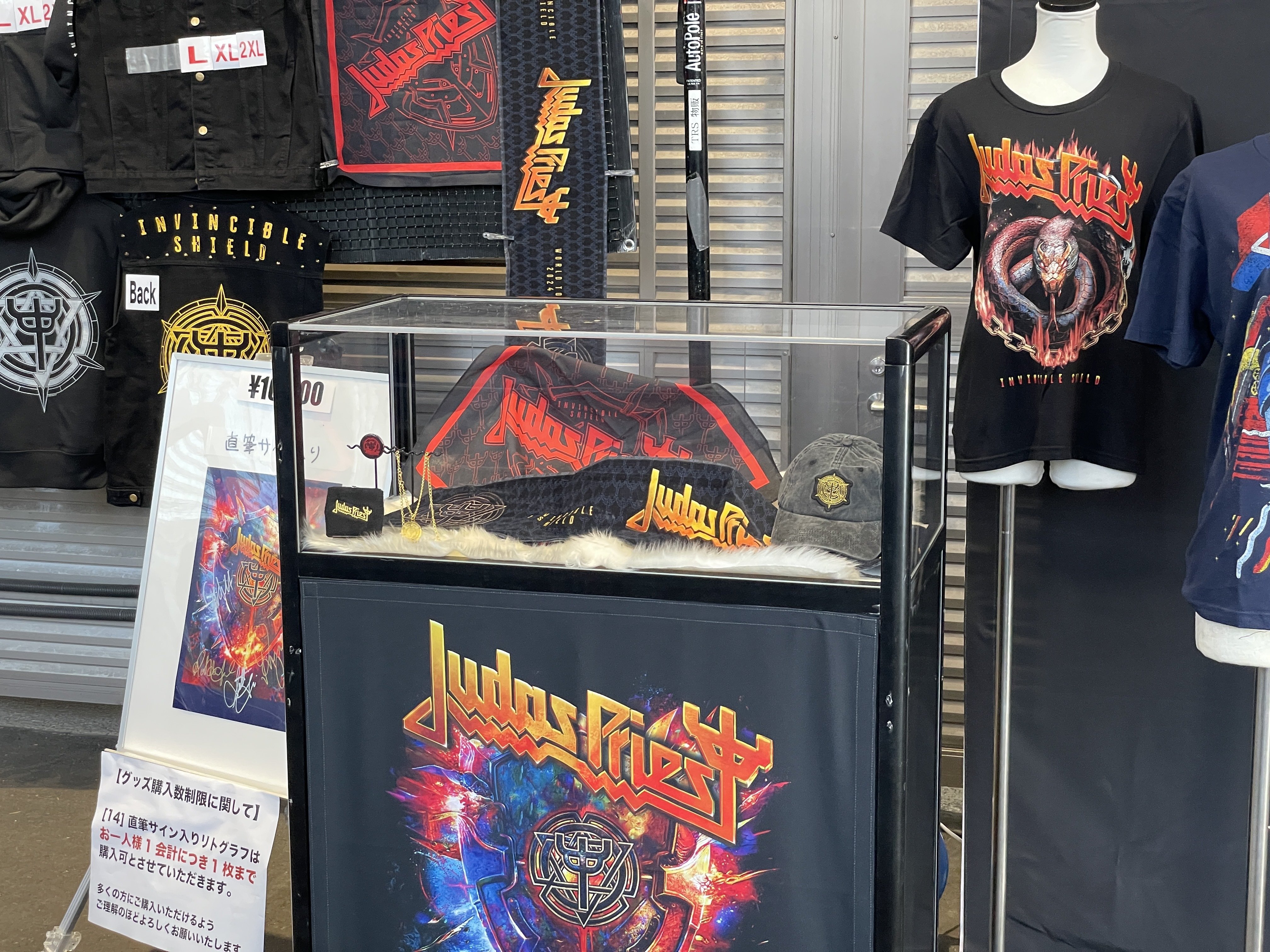 JUDAS PRIEST 直筆サイン入り リトグラフ ジューダス プリースト Judas Priest 直筆サイン リトグラフ
