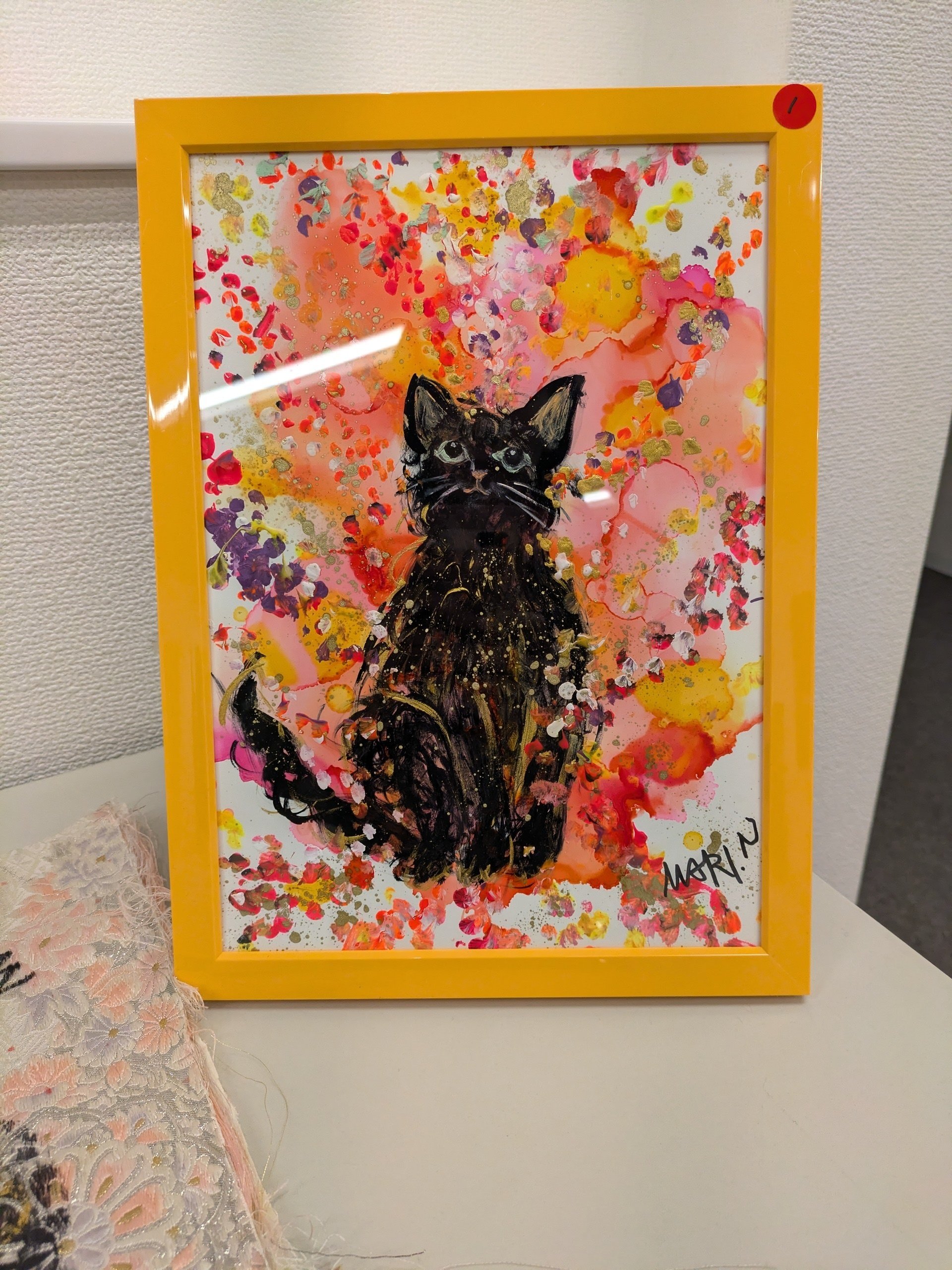 西村麻里さんのアートショーに行きました｜リリー