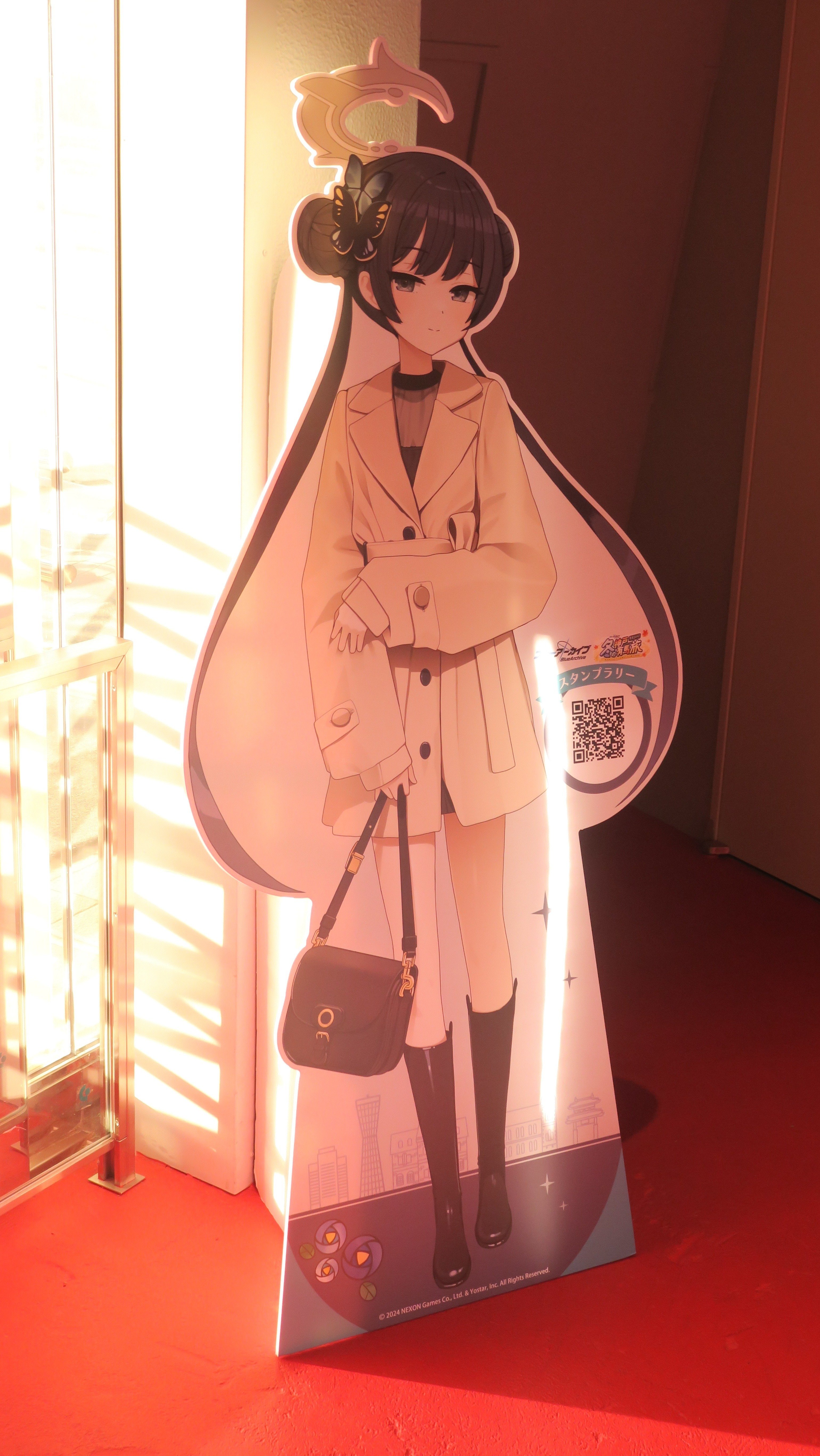 ブルーアーカイブ神戸有馬旅メグ特大タペストリー