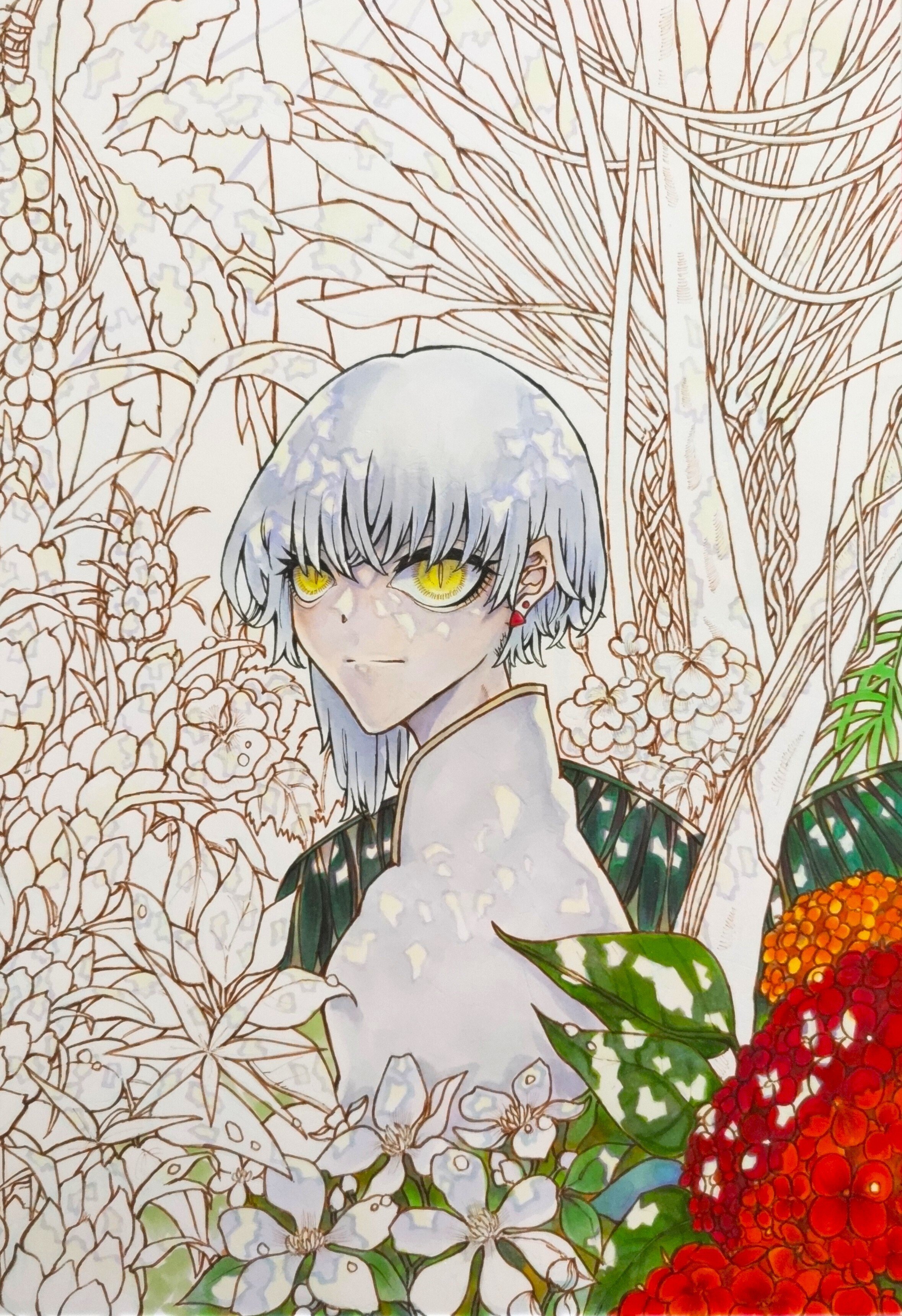 三週間かかったイラスト製作過程記録｜こく