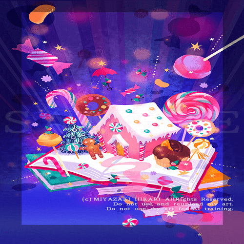 没イラスト再生「Poppin' Holiday」｜宮崎ひかり