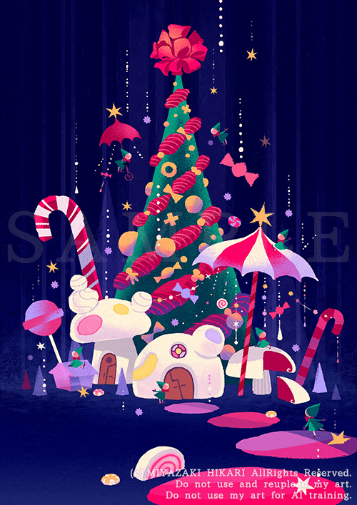 没イラスト再生「Poppin' Holiday」｜宮崎ひかり