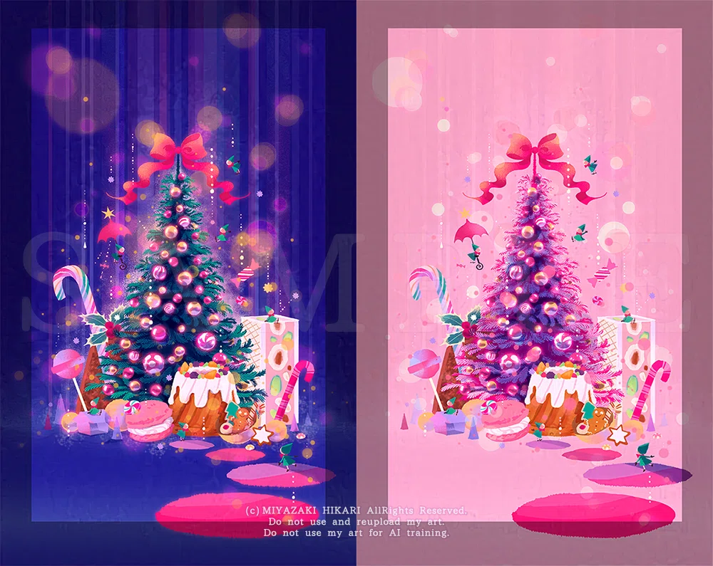 没イラスト再生「Poppin' Holiday」｜宮崎ひかり