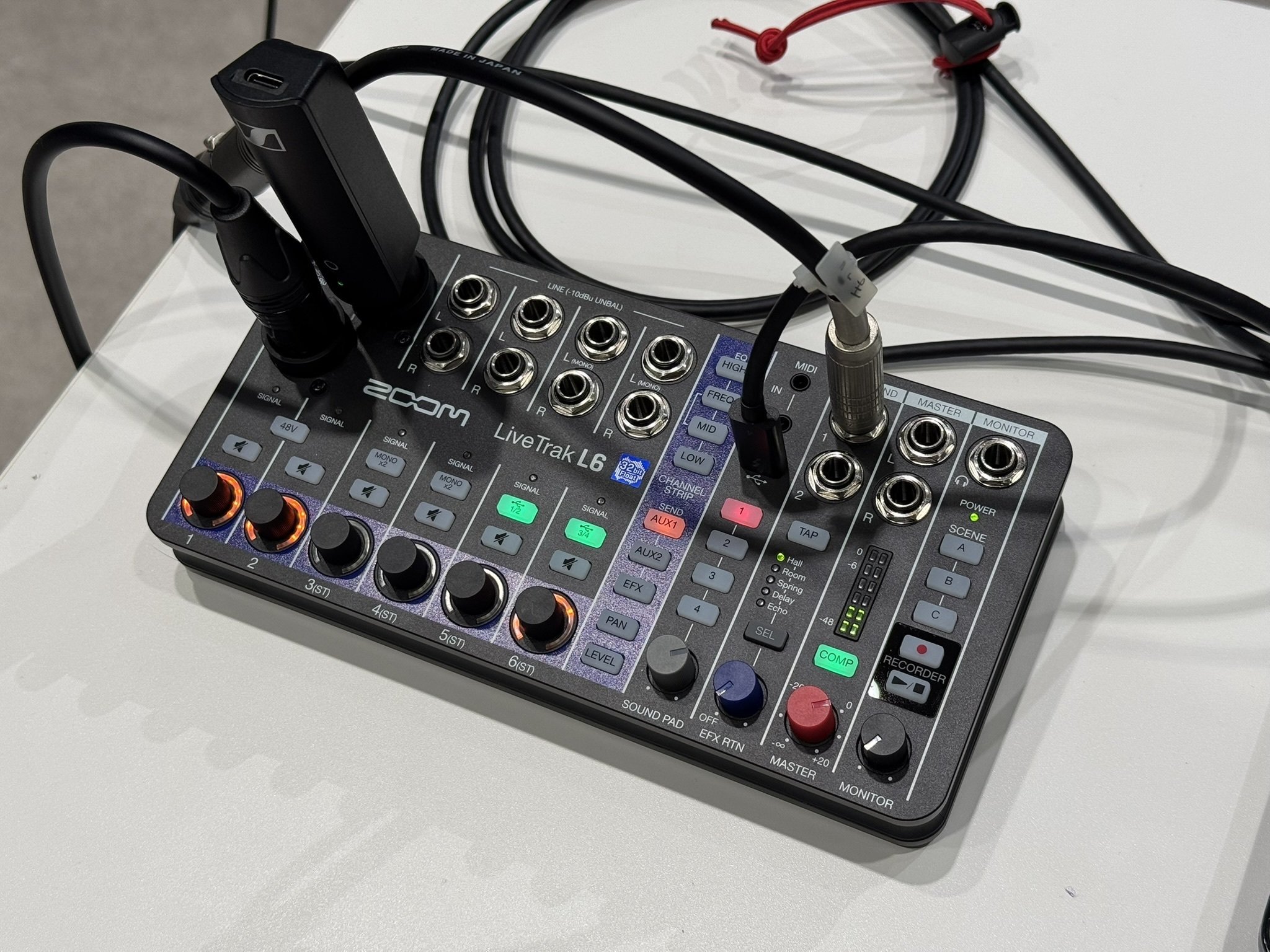 ZOOM L6をハイブリット配信で使ってみた 〜コンパクトな便利さと