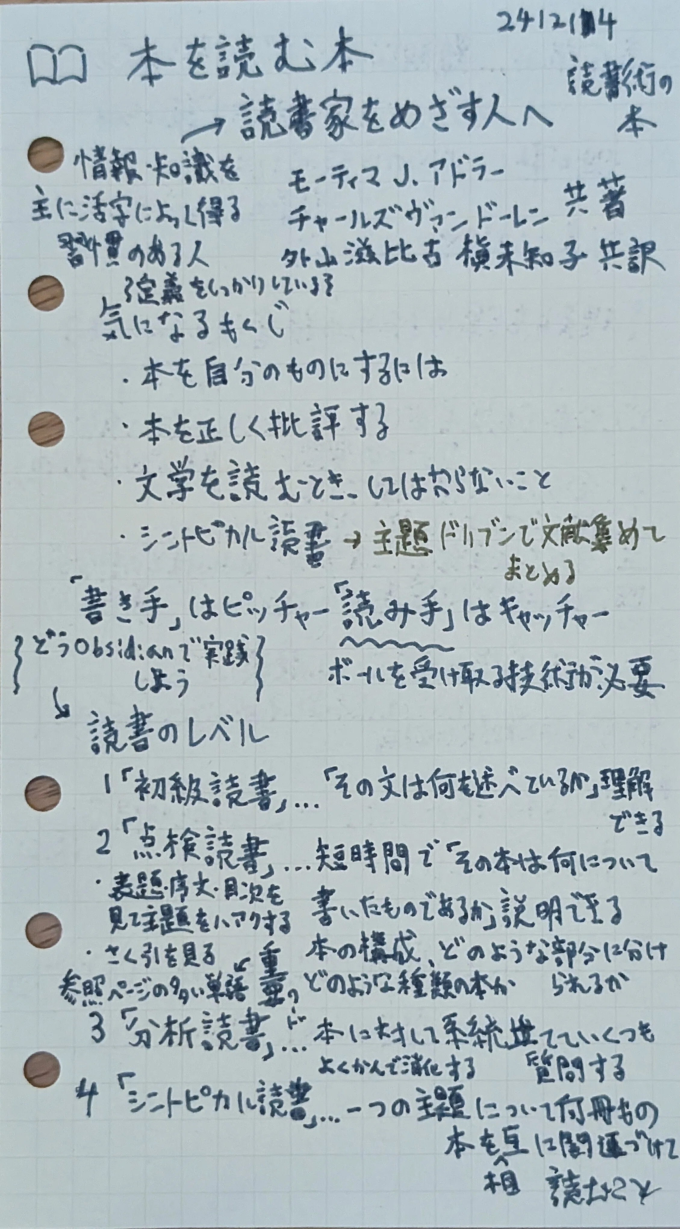 本を読む本」を読んだ｜yamomi(Haruna Miyamoto)