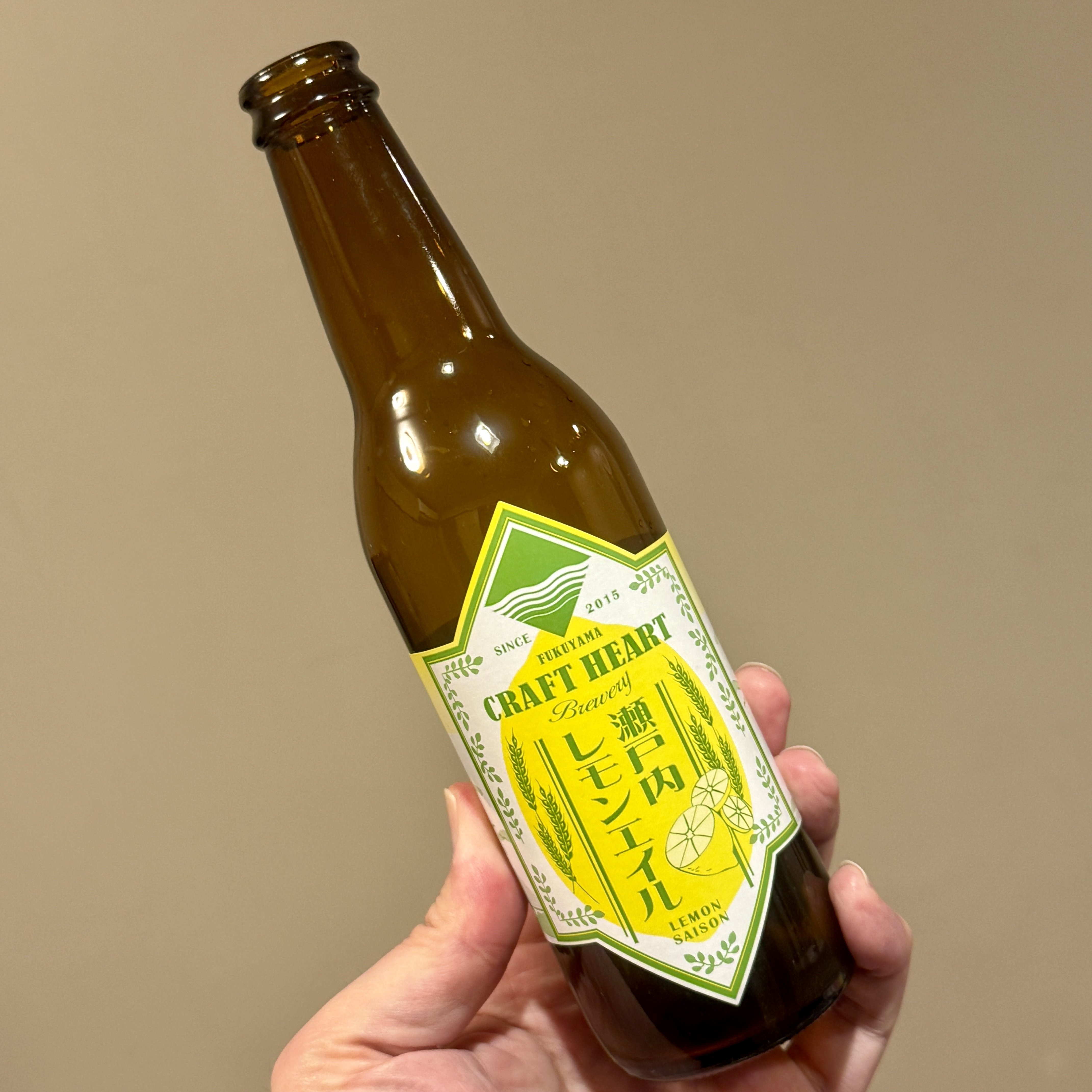 CRAFT HEART BREWRYの「瀬戸内レモンエイル」｜yamashin0120