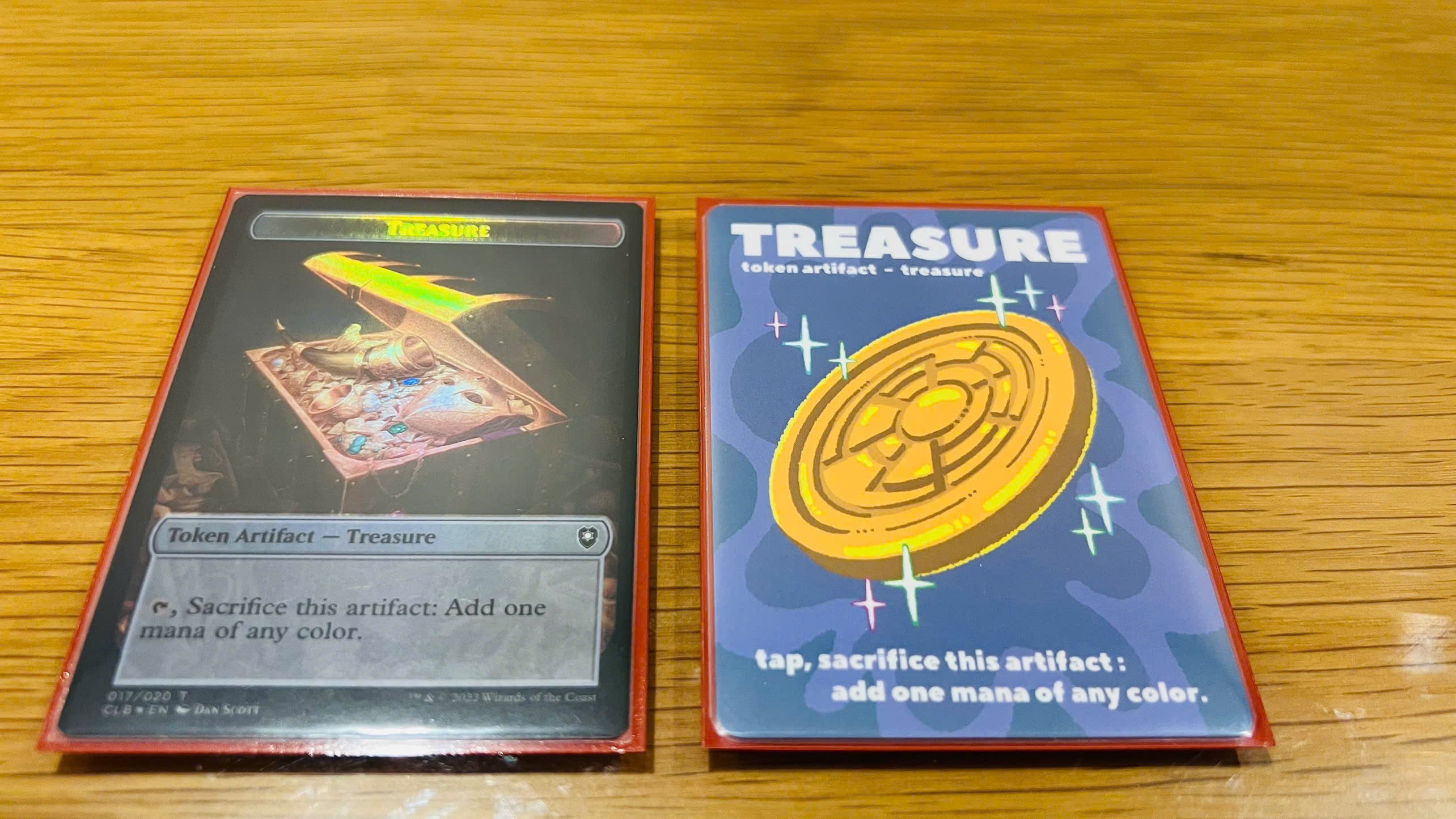 サプライレビュー】MTGトークン(作成：白モツさん)｜Dengekidaikon