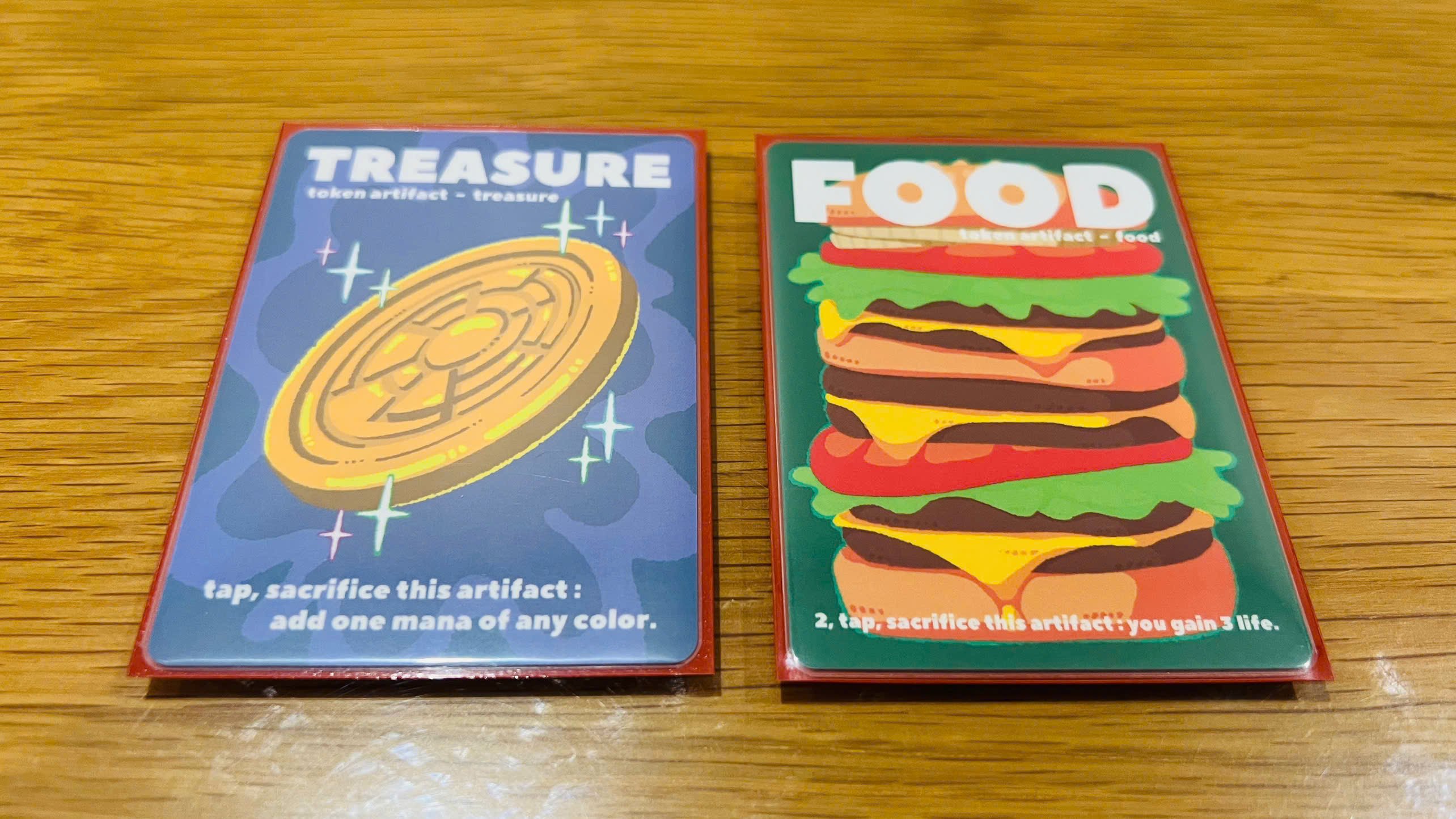 サプライレビュー】MTGトークン(作成：白モツさん)｜Dengekidaikon