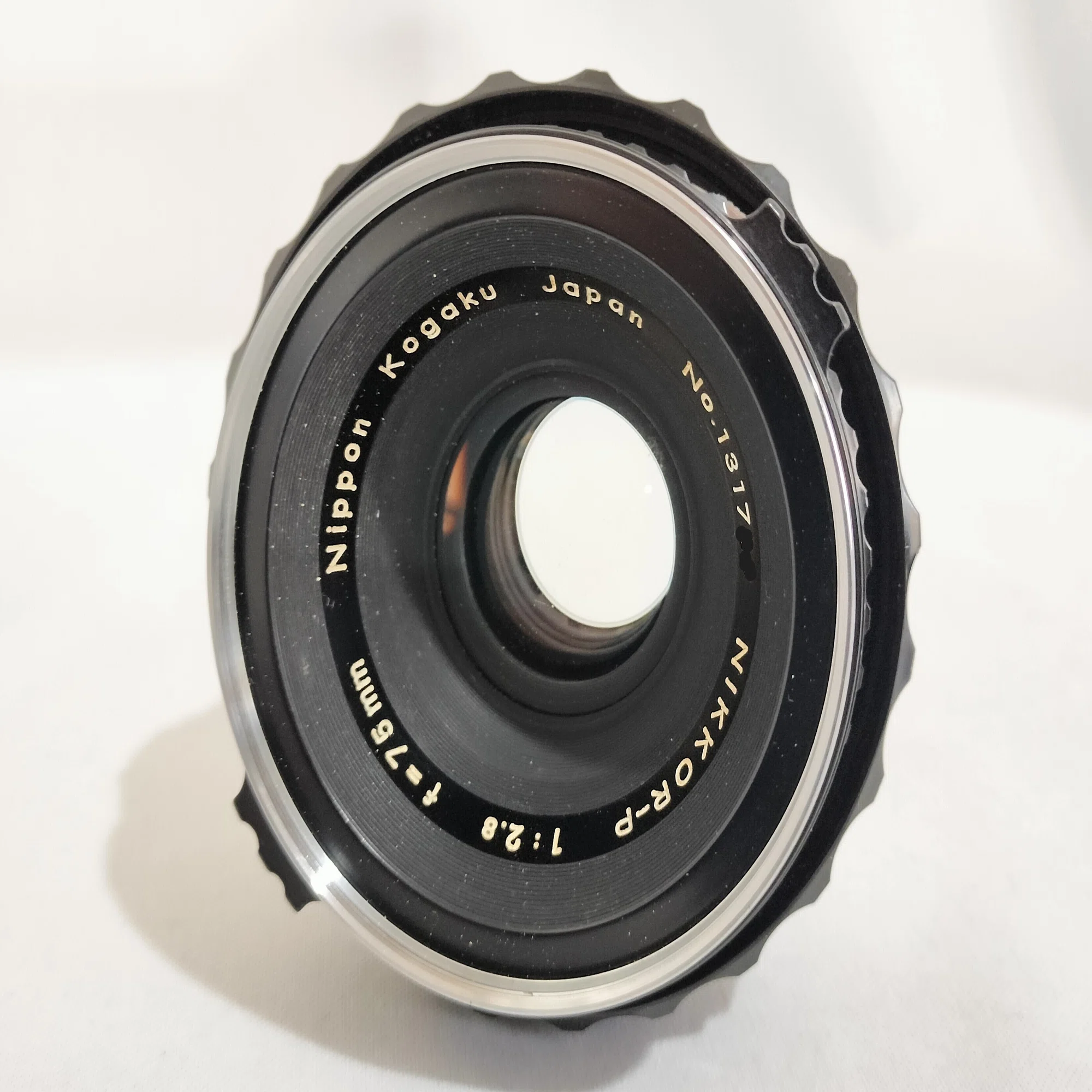 Nikon NIKKOR-P.C 75mm F/2.8 BRONICAの分解｜フィルムカメラ修理の 