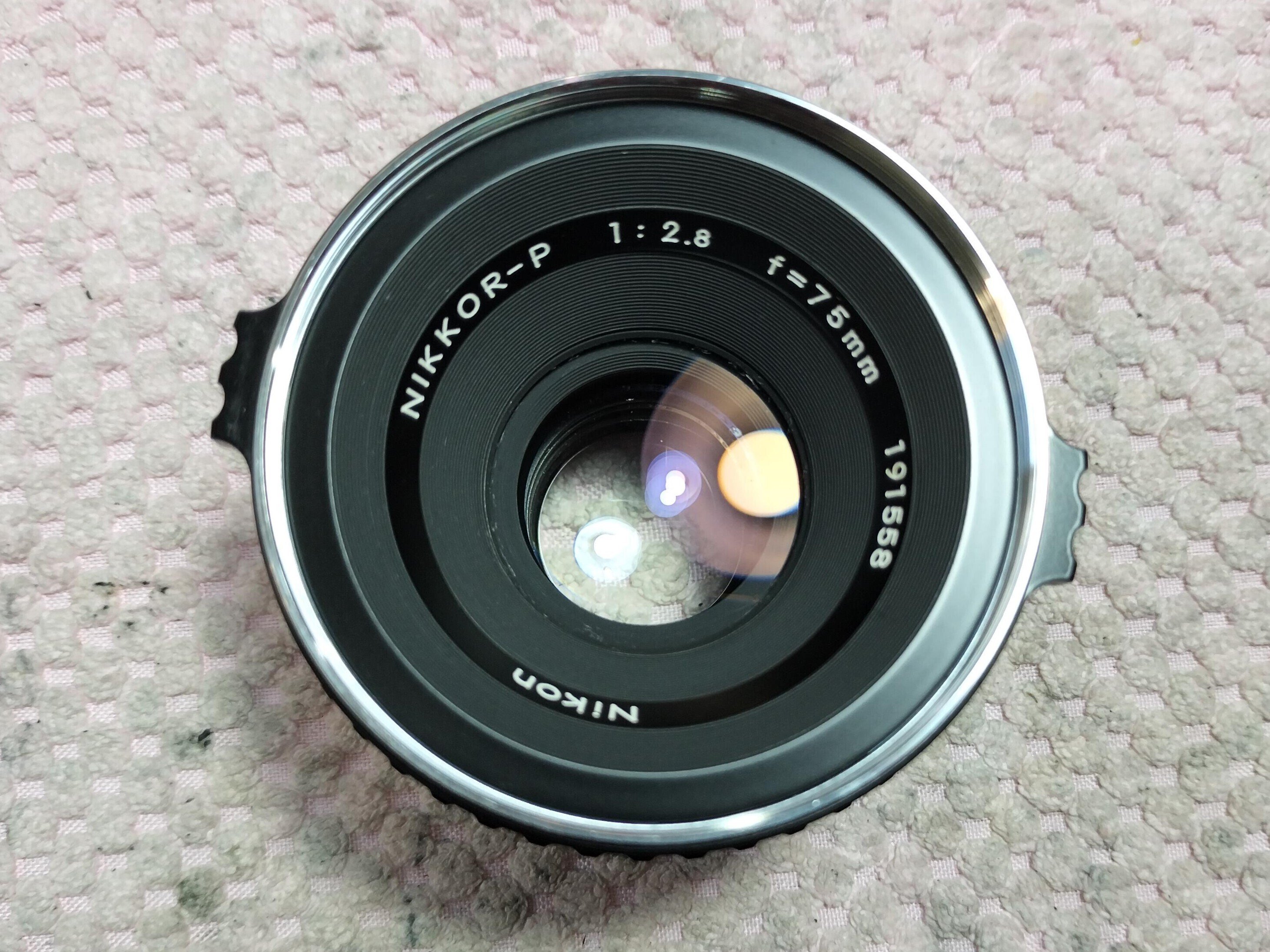 Nikon NIKKOR-P.C 75mm F/2.8 BRONICAの分解|フィルムカメラ Nikon NIKKOR-P.C 75mm F/2.8 BRONICAの分解|フィルムカメラ