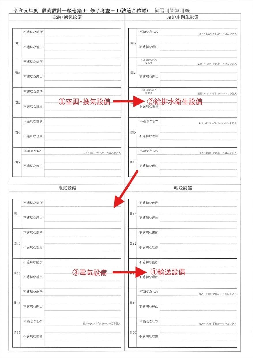 設備設計一級建築士 過去問及び解答（法適合確認）』販売開始